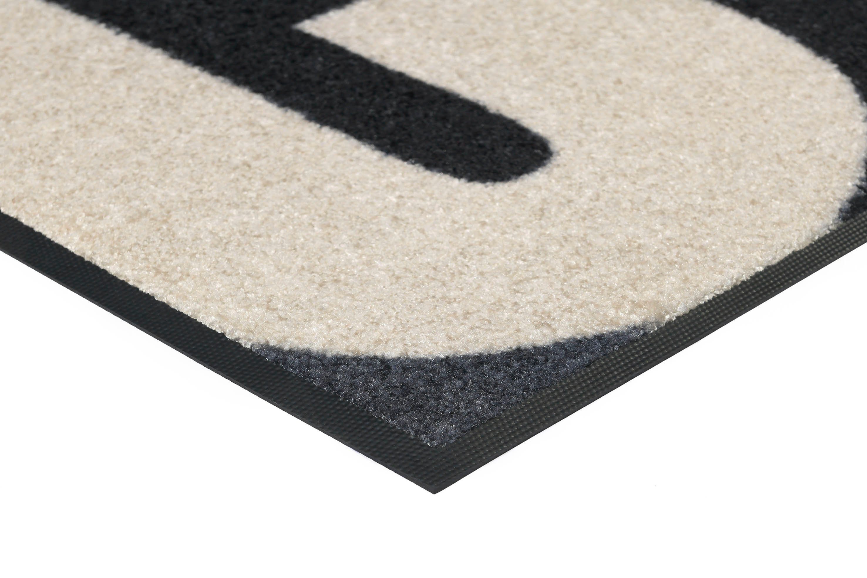wash+dry by Kleen-Tex Keukenloper Cucina pura met quote, geschikt voor binnen en buiten, wasbaar, keuken
