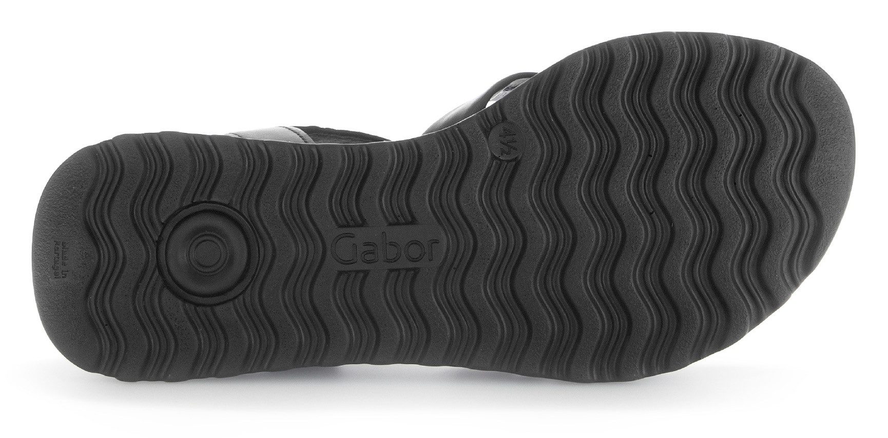 Gabor Sleehaksandaaltjes Florence , riemchensandaal, zomerschoen, comfort-schoen in breedte g (=breed)