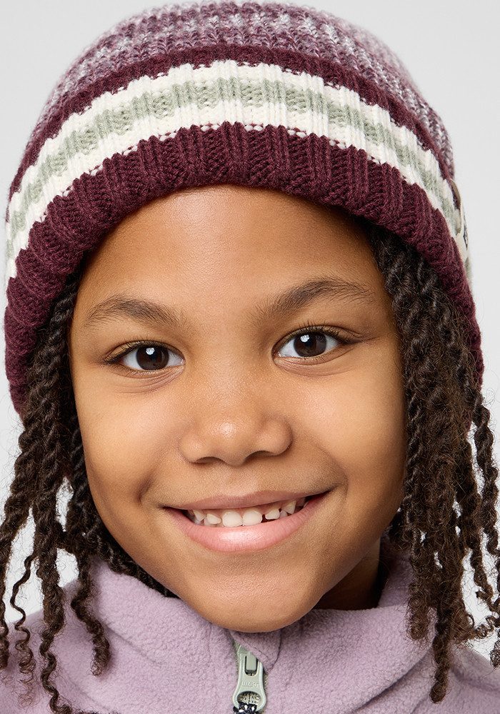 Jack Wolfskin Night Hiker Beanie Kids Beanie muts Kinderen S enberry wild blossom enberry wild blossom