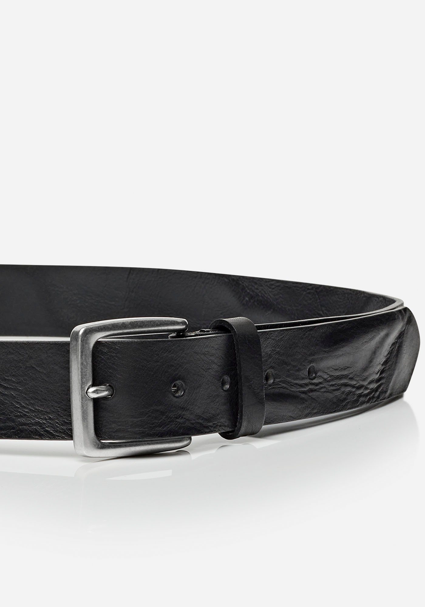 MONTI Leren riem Bologna 3,5 cm breed, jeans-casual, uniek, inkortbaar