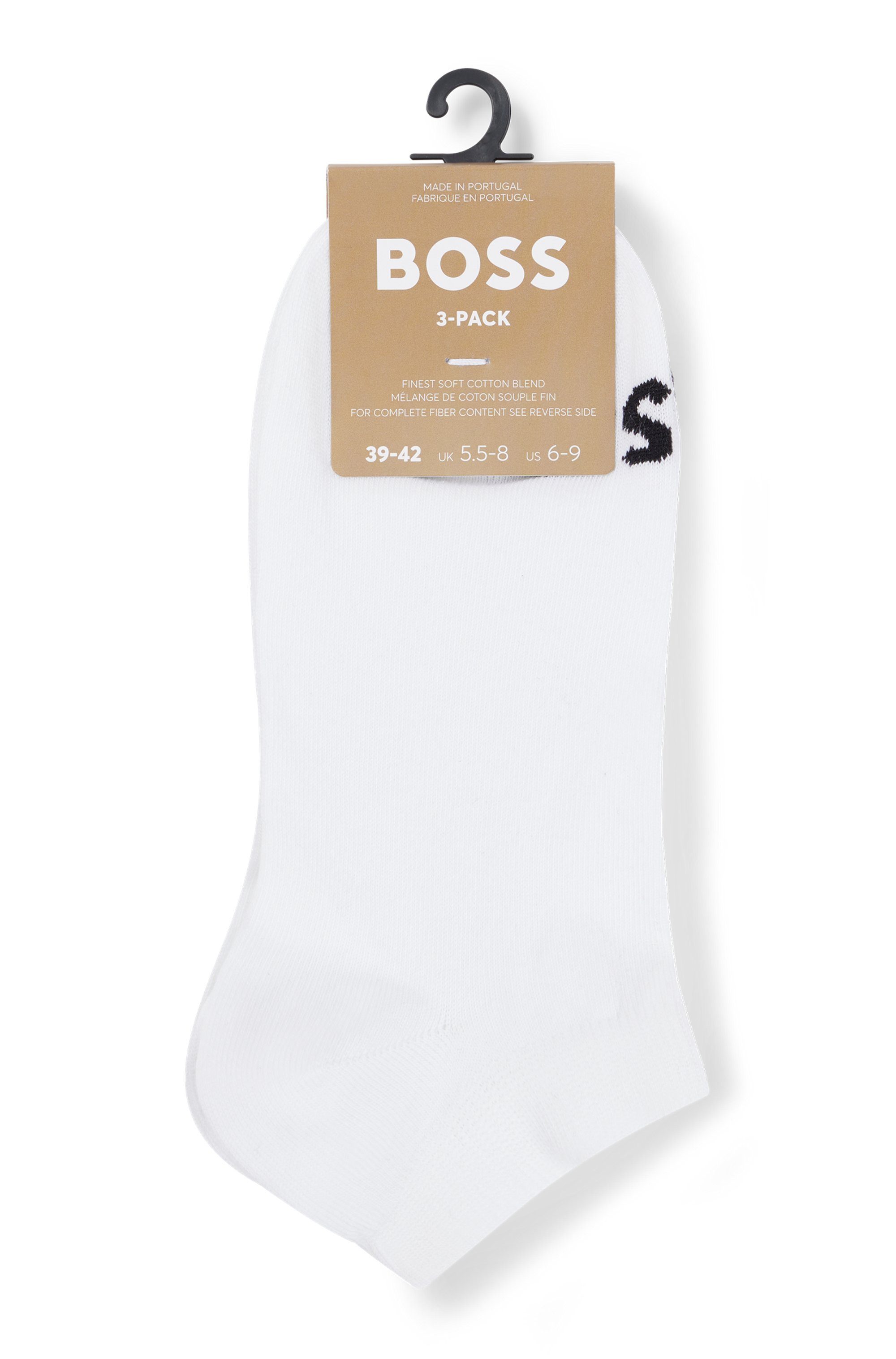 BOSS Sneakersokken 3P AS Logo CC W met boss logo-opdruk (3 paar, Set van 3)