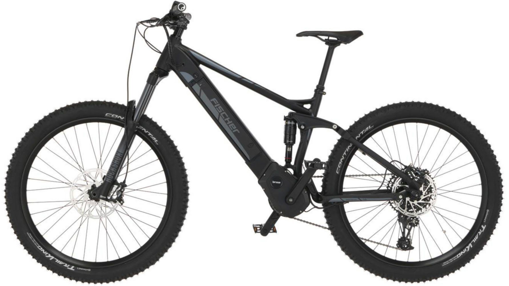 Fischer E-bike MONTIS 6.0i Fully 504 44 Pedelec, elektrische fiets voor dames en heren, MTB
