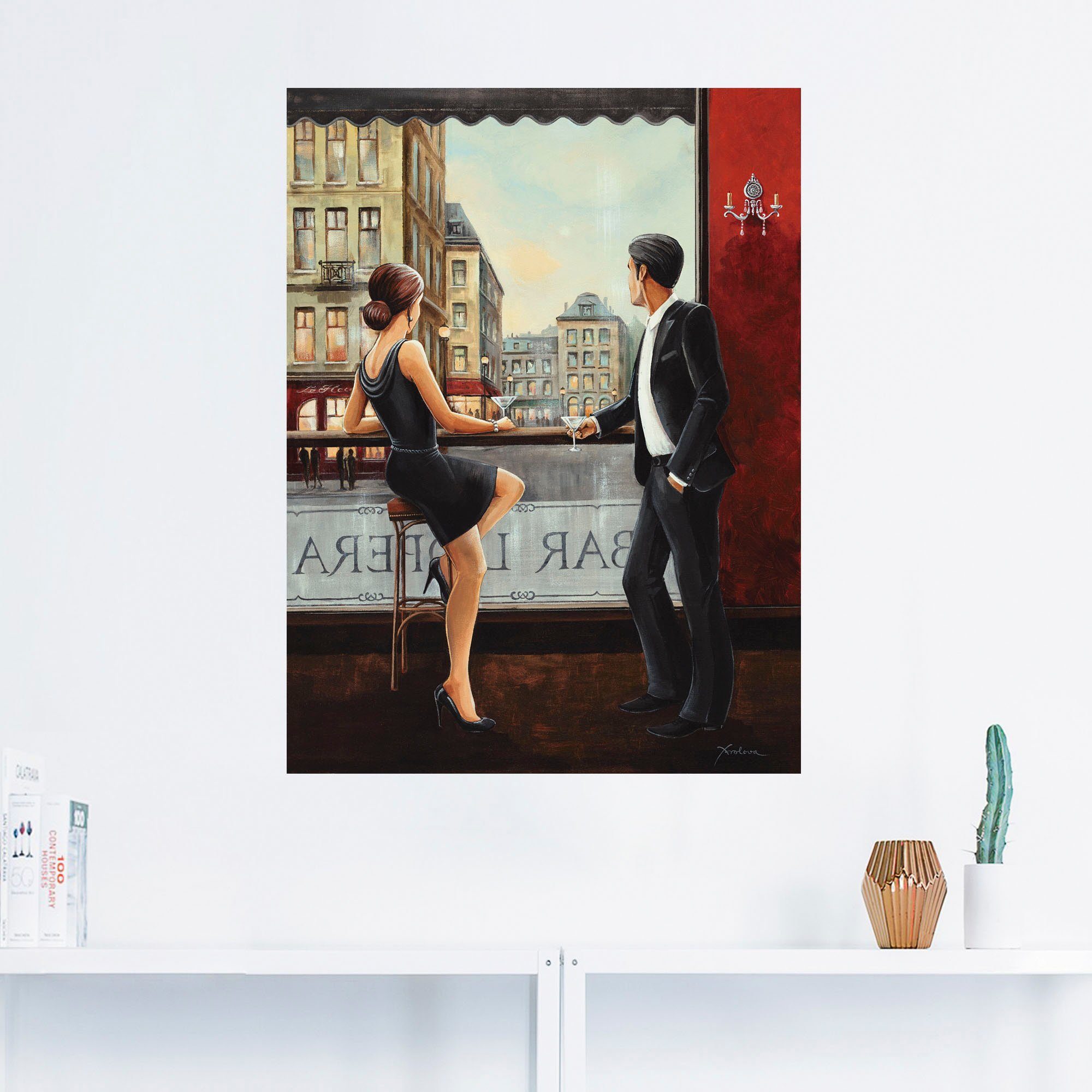 Artland Artprint Beer als artprint van aluminium, artprint voor buiten, artprint op linnen, poster, muursticker