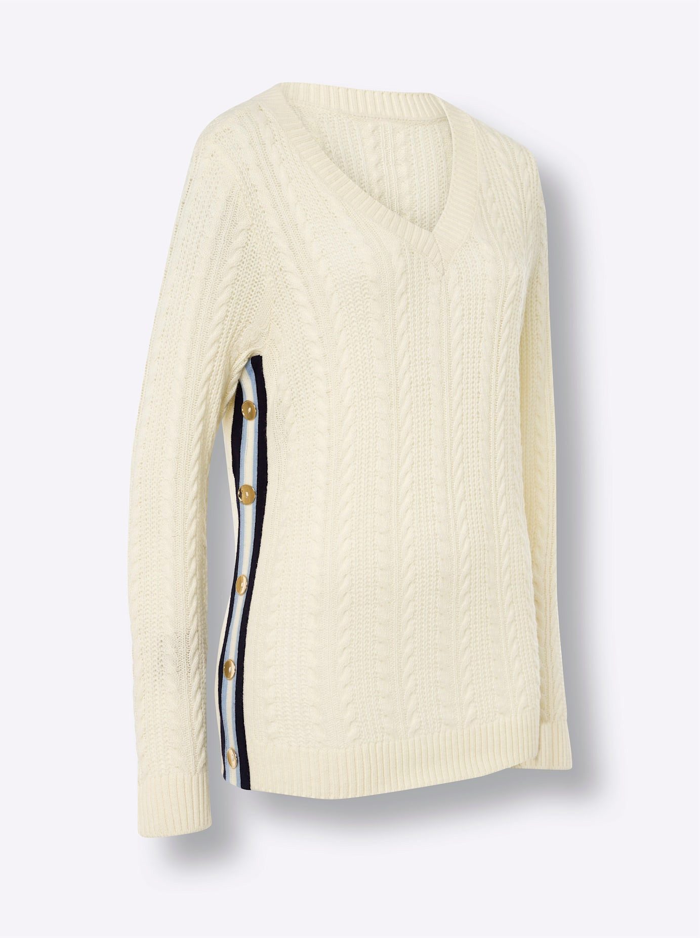 Classic Basics Trui met V-hals