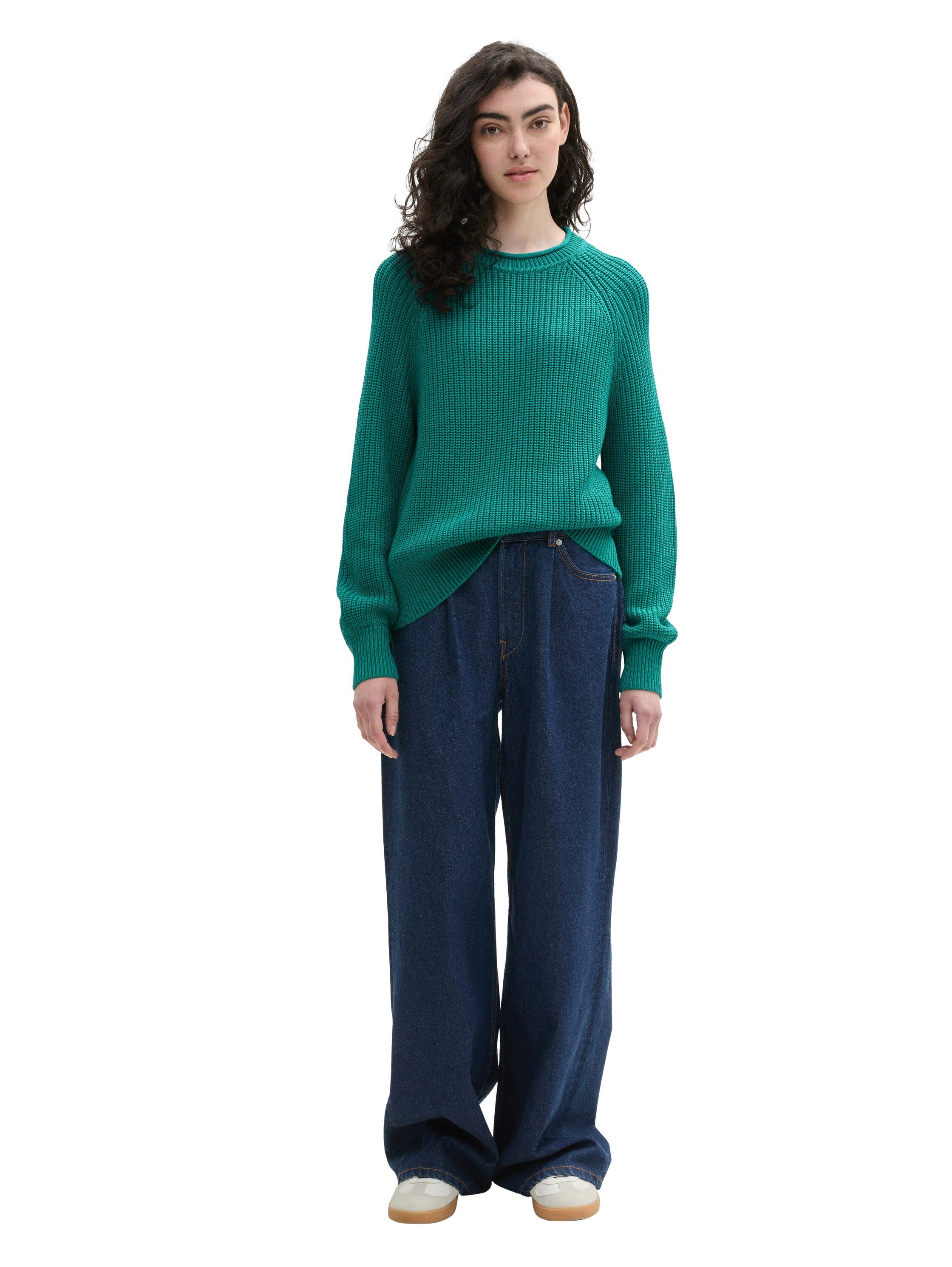 Tom Tailor Denim Gebreide trui met breistructuur