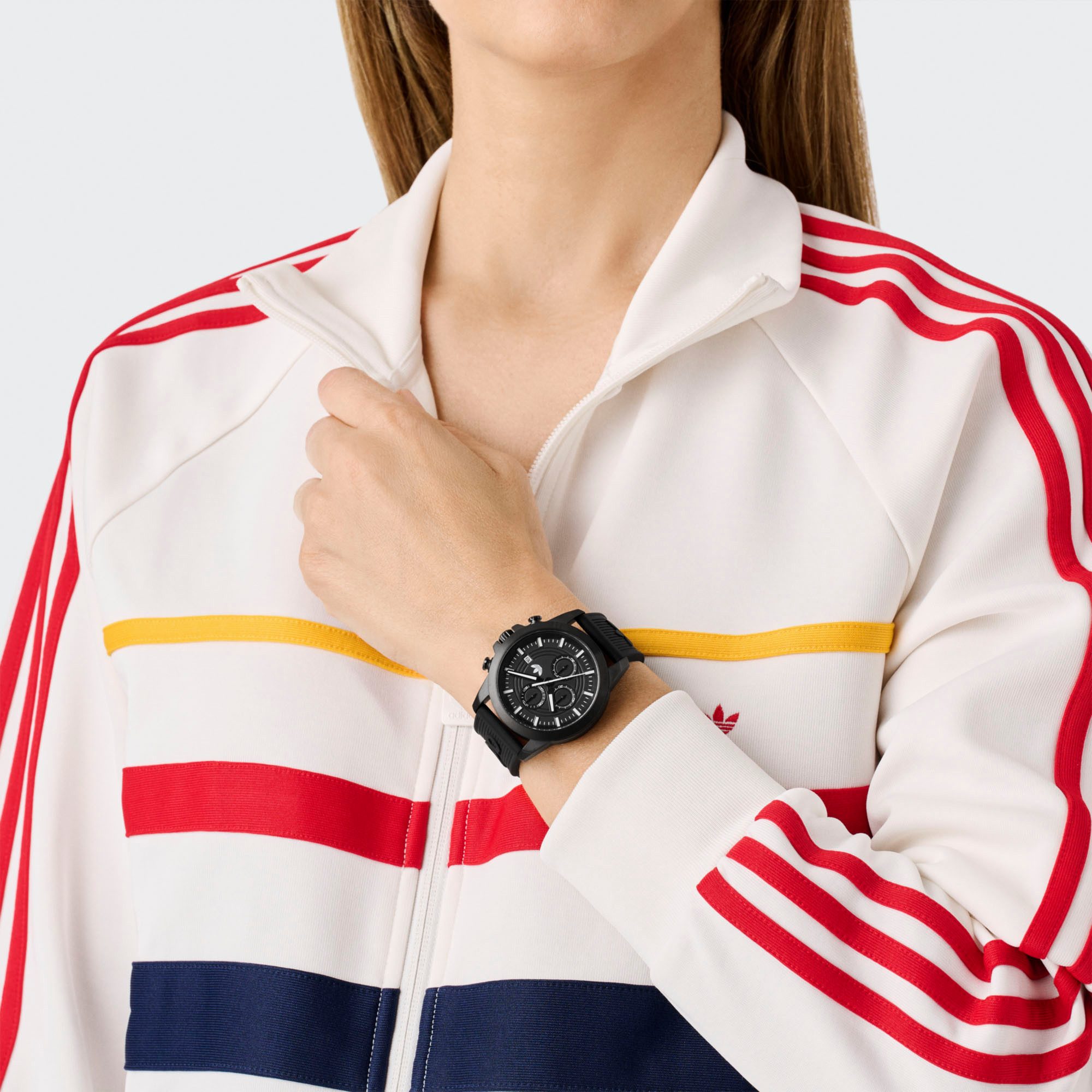 adidas Originals Chronograaf EXPRESSION TWO CHRONO Quartzhorloge, horloge, herrenuur, damenuur, unisex, siliconen band