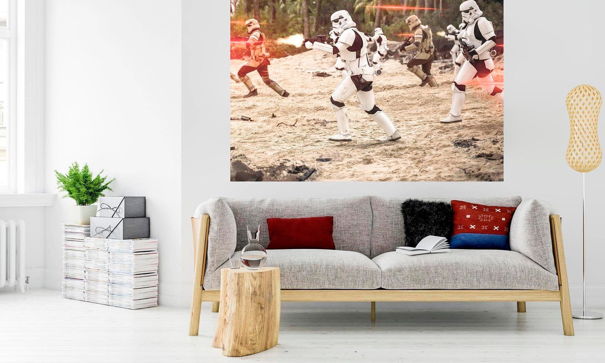 Komar Vliesbehang Digitale print vlies - Star Wars Imperial Strike - Afmeting 200 x 250 cm (1 stuk)