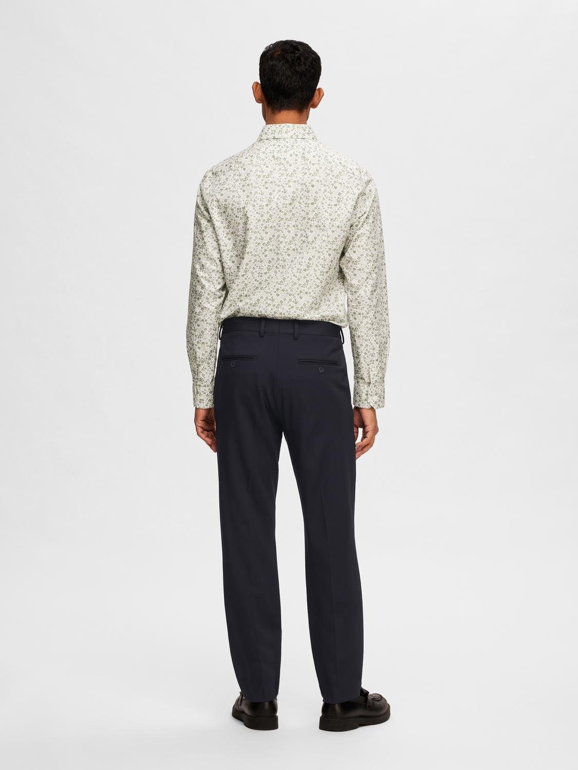 SELECTED HOMME Overhemd met lange mouwen SLHSLIMSOHO-ETHAN AOP SHIRT LS NOOS