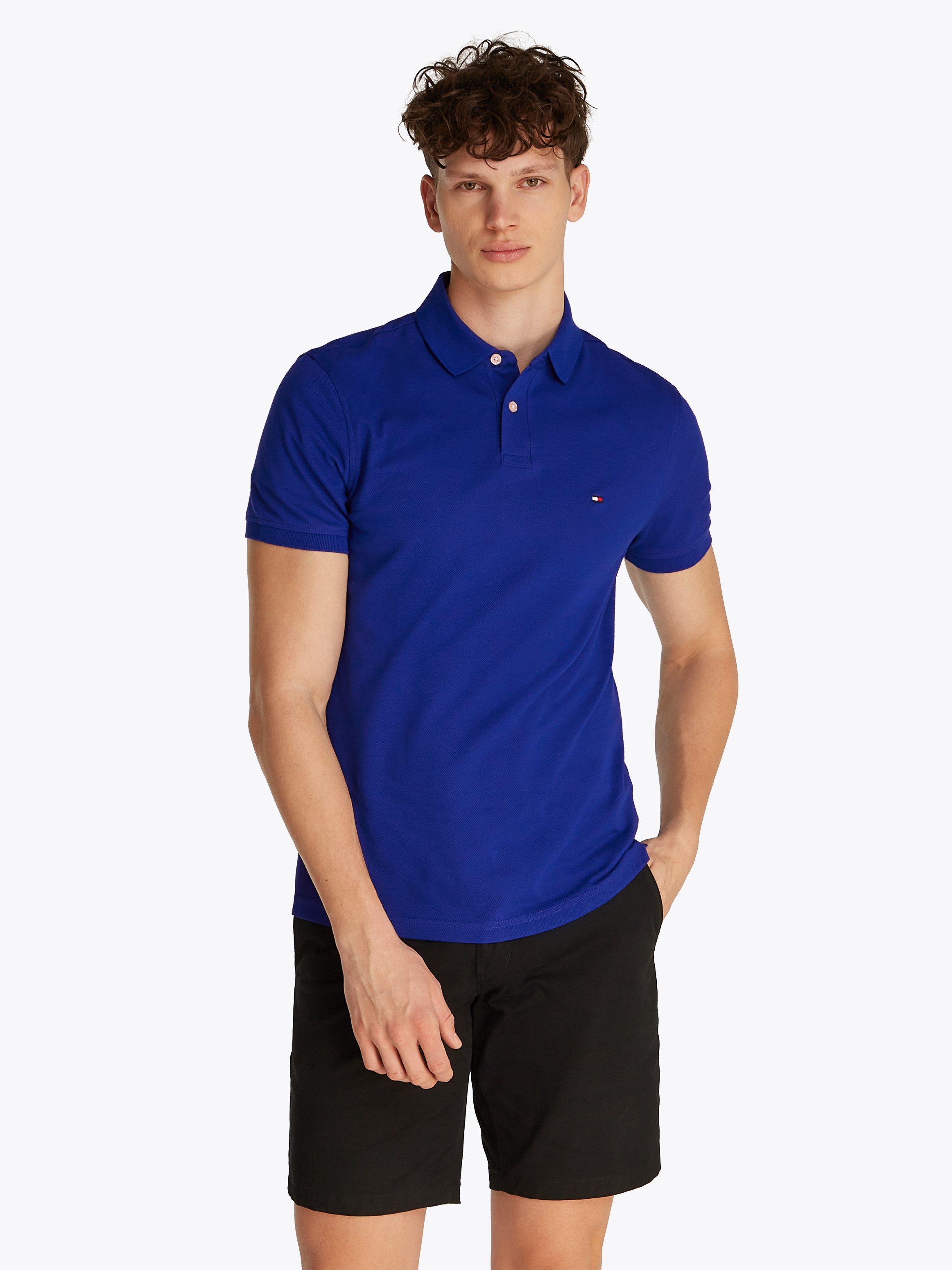 Tommy Hilfiger Poloshirt 1985 REGULAR POLO van hoogwaardige katoen-piqué-kwaliteit