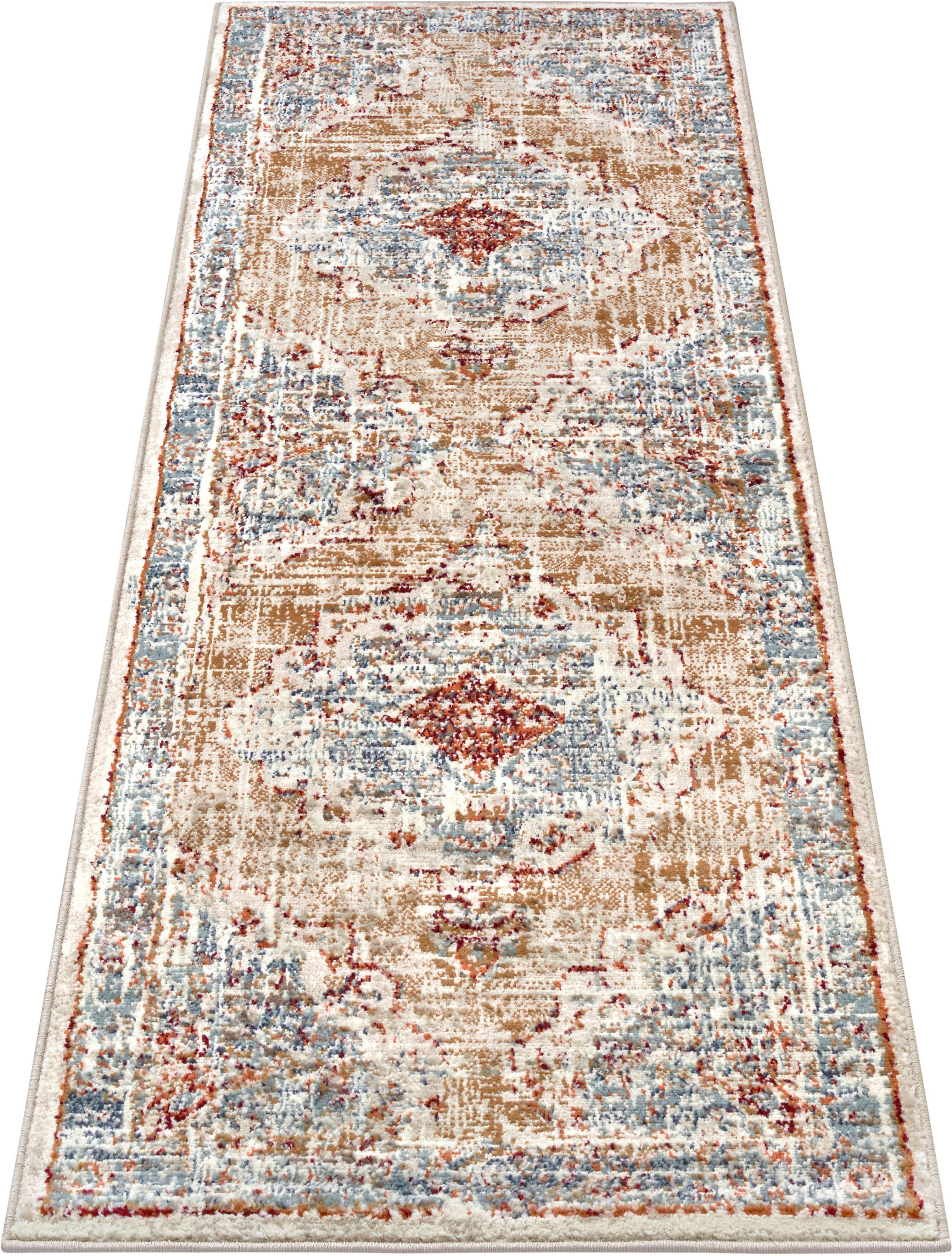 HANSE Home Vloerkleed Strozzi Loper, oosters, kortpolig, woonkamer, slaapkamer, eetkamer