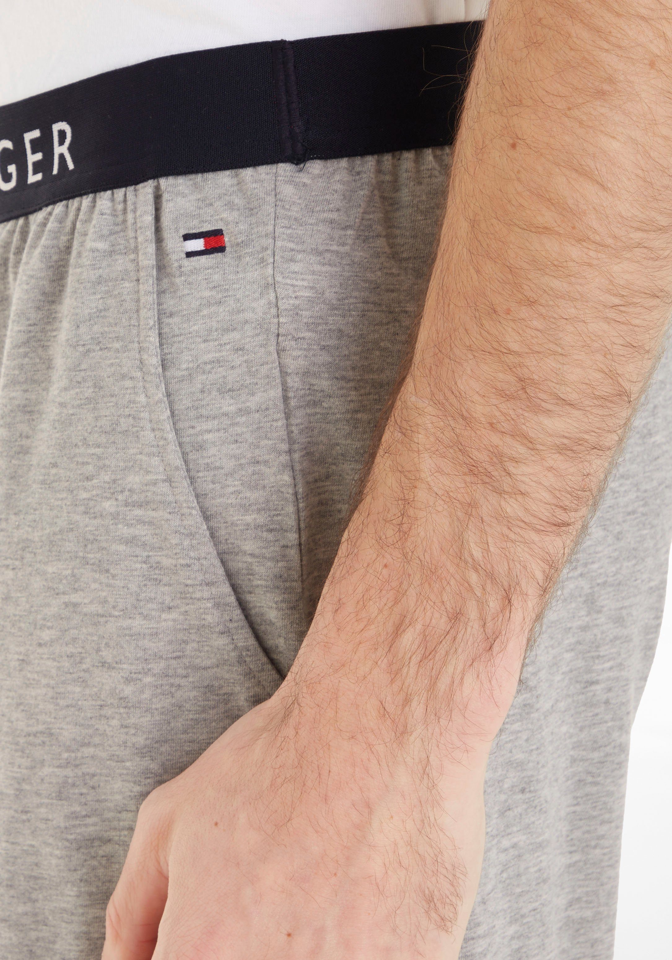 Tommy Hilfiger Underwear Pyjamashort Jersey short met tommy hilfiger logo-opschrift bij de band