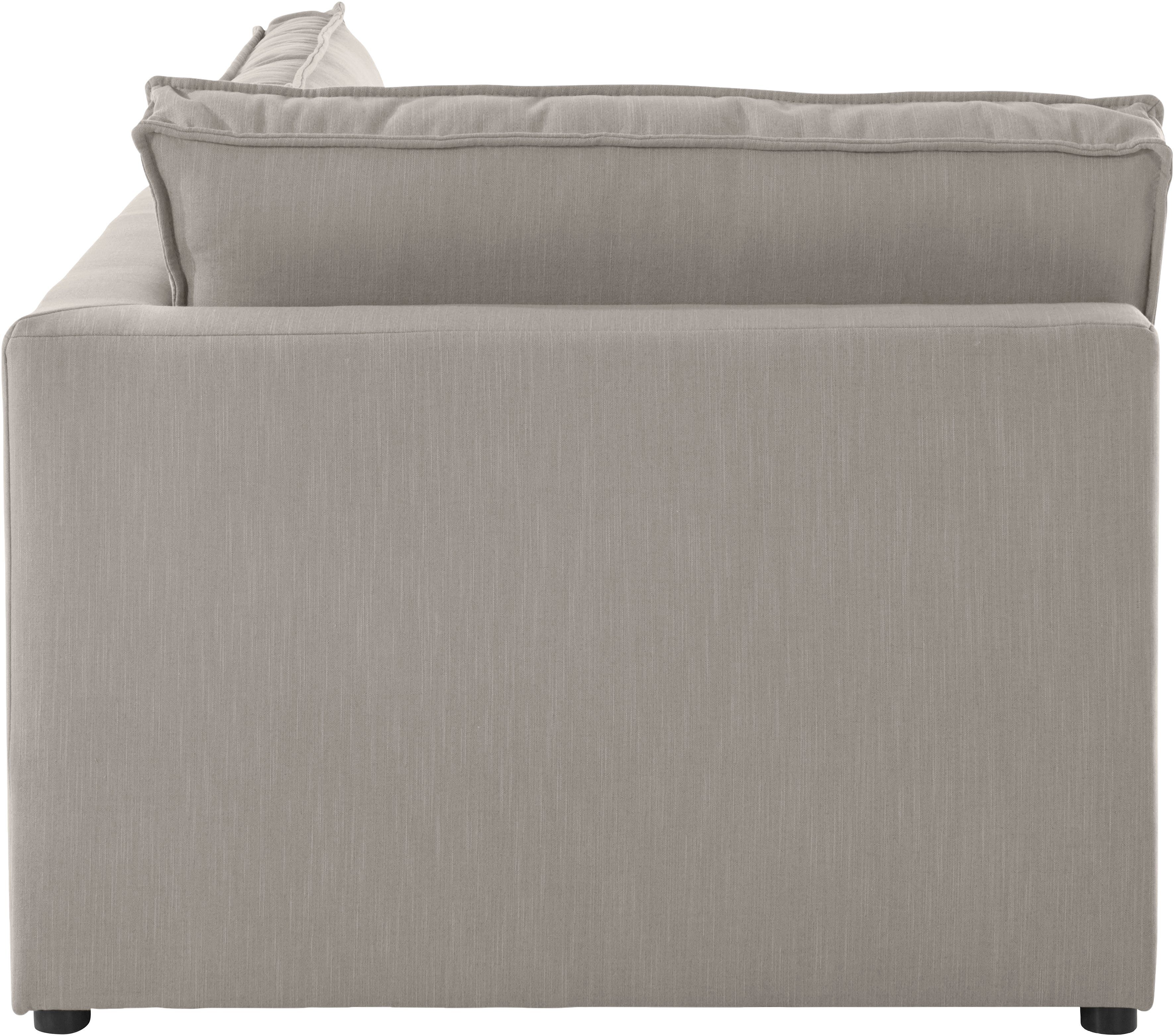 RAUM.ID Bank-hoekelement Florid Deel van een modulaire bank , stevig zitcomfort, ook in cord