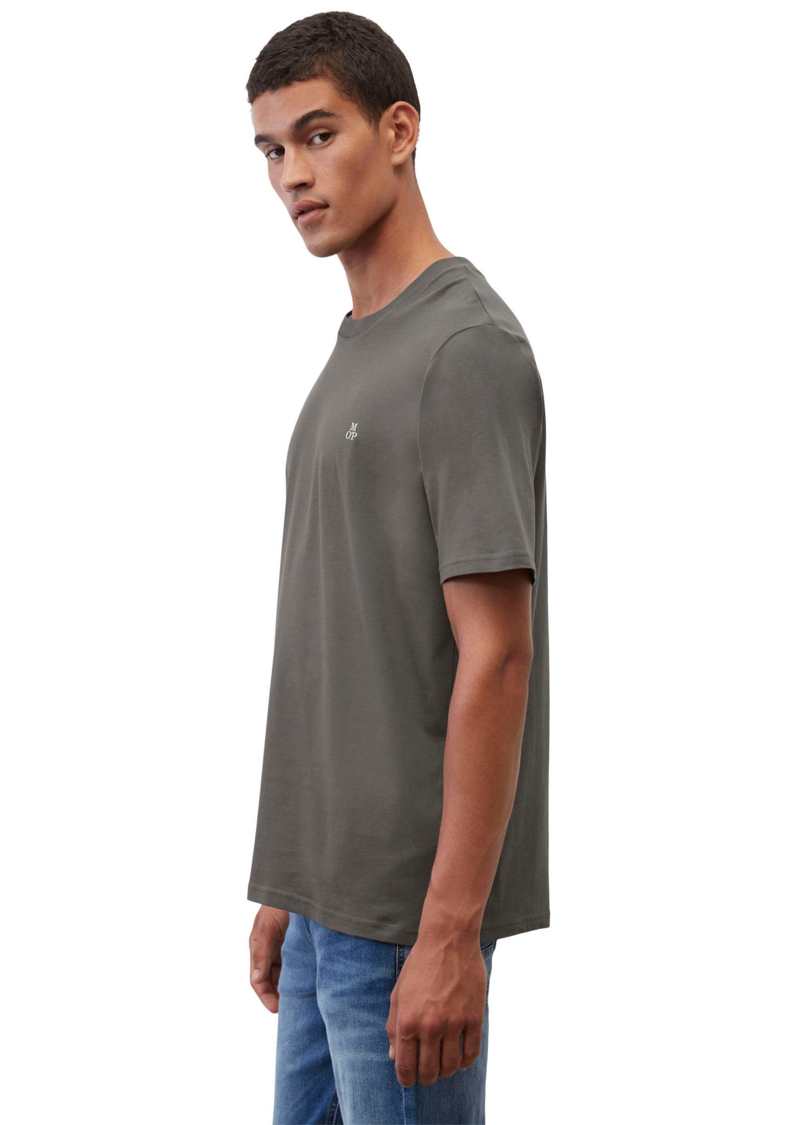 Marc O'Polo T-shirt Logo-T-shirt van bio-katoen