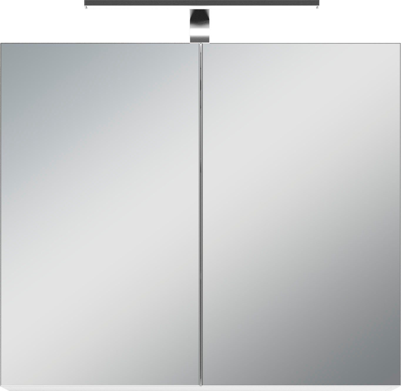Homexperts Spiegelkast Salsa Breedte 70 cm, met ledverlichting & schakelaar-/stekkerdoos