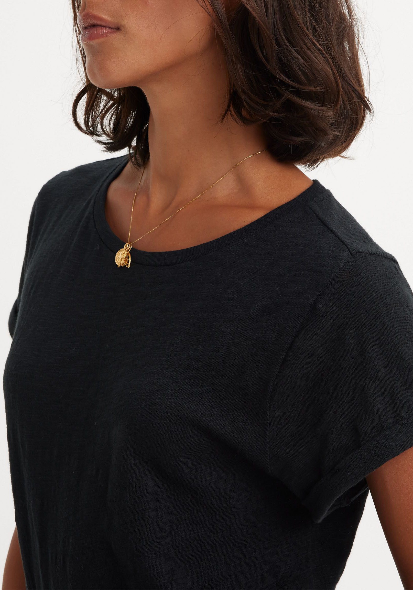 Levi's® Shirt met ronde hals MARGOT TEE van gestructureerde slub garen kwaliteit