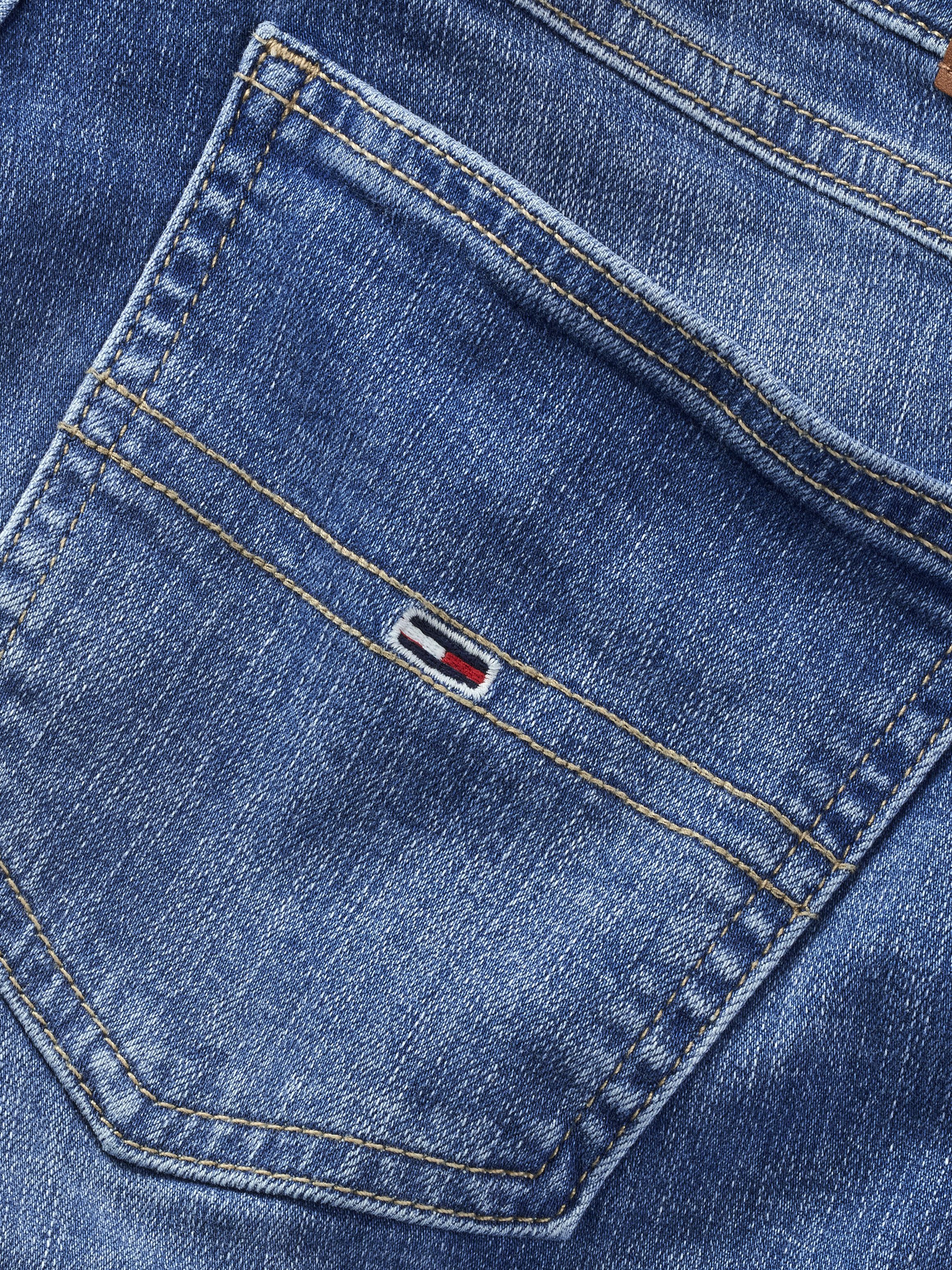 TOMMY JEANS Skinny fit jeans Sophie Low Waist Skinny met logo-badge in enkel-lengte