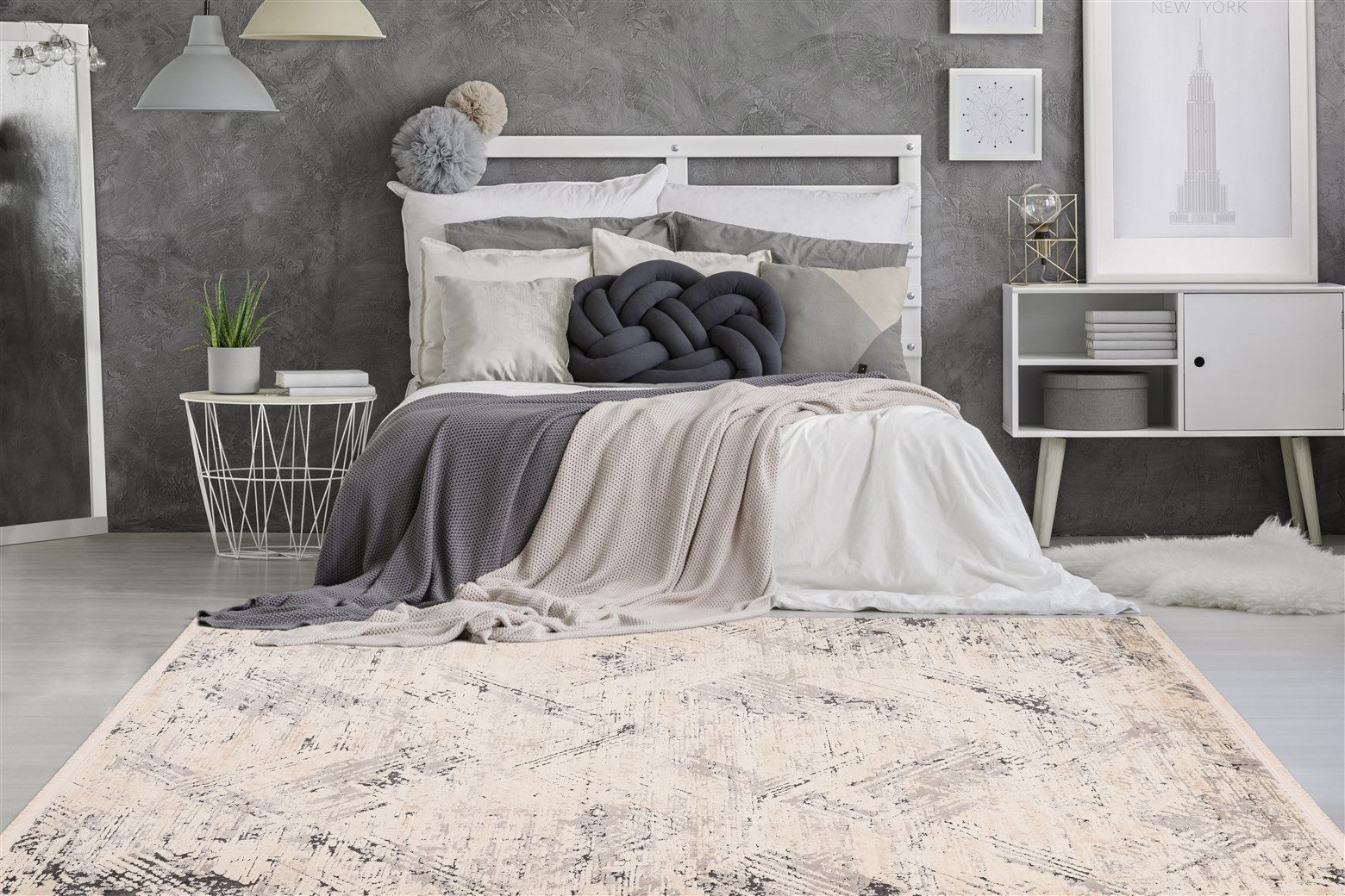 aRTE ESPINA Vloerkleed Palace 600 Soft touch, vintage-ontwerp, subtiele kleuren