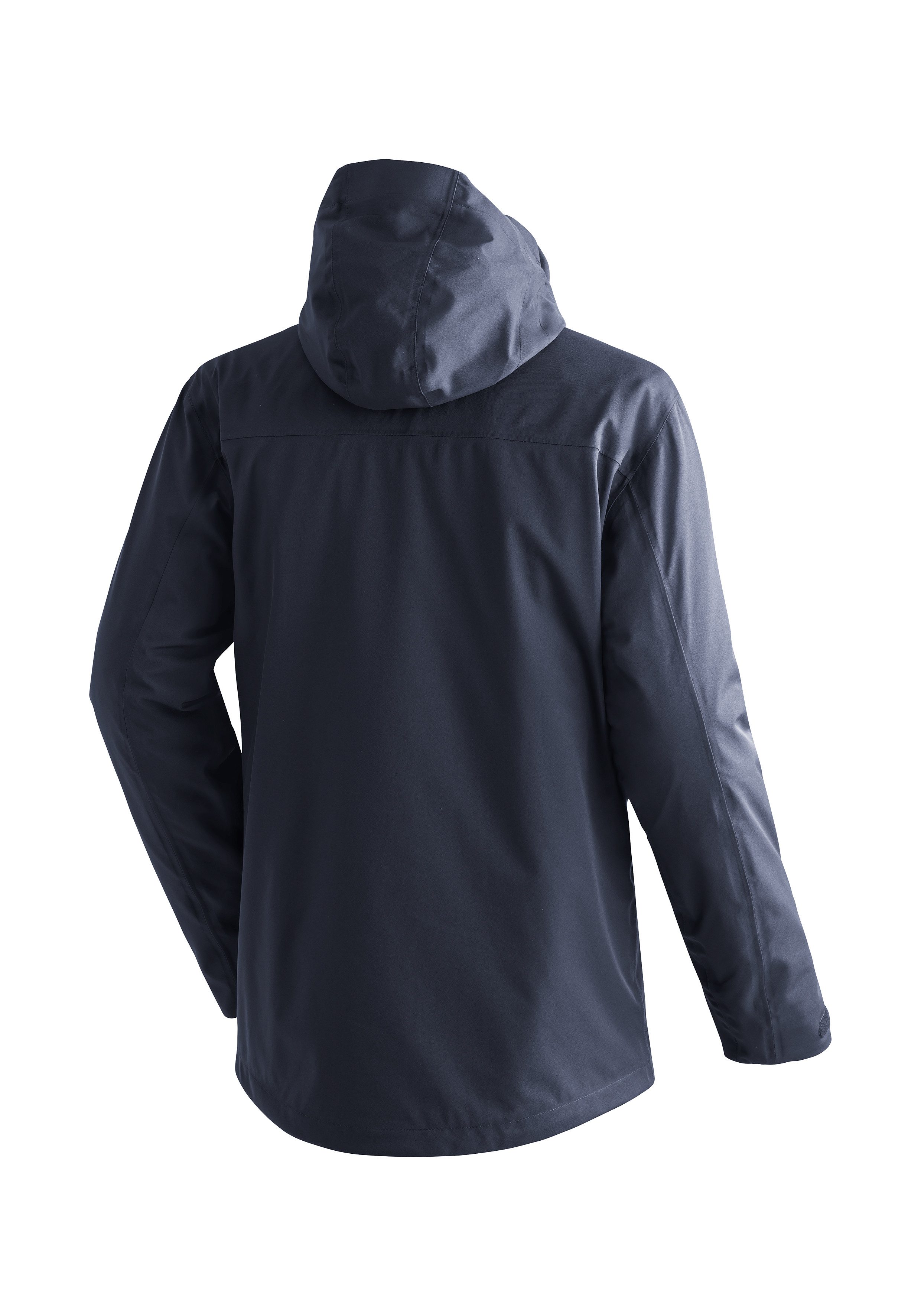 Maier Sports Functioneel jack Peyor 3in1 Heren 3-in-1 jas, wind/waterdicht, ritszakken en capuchon