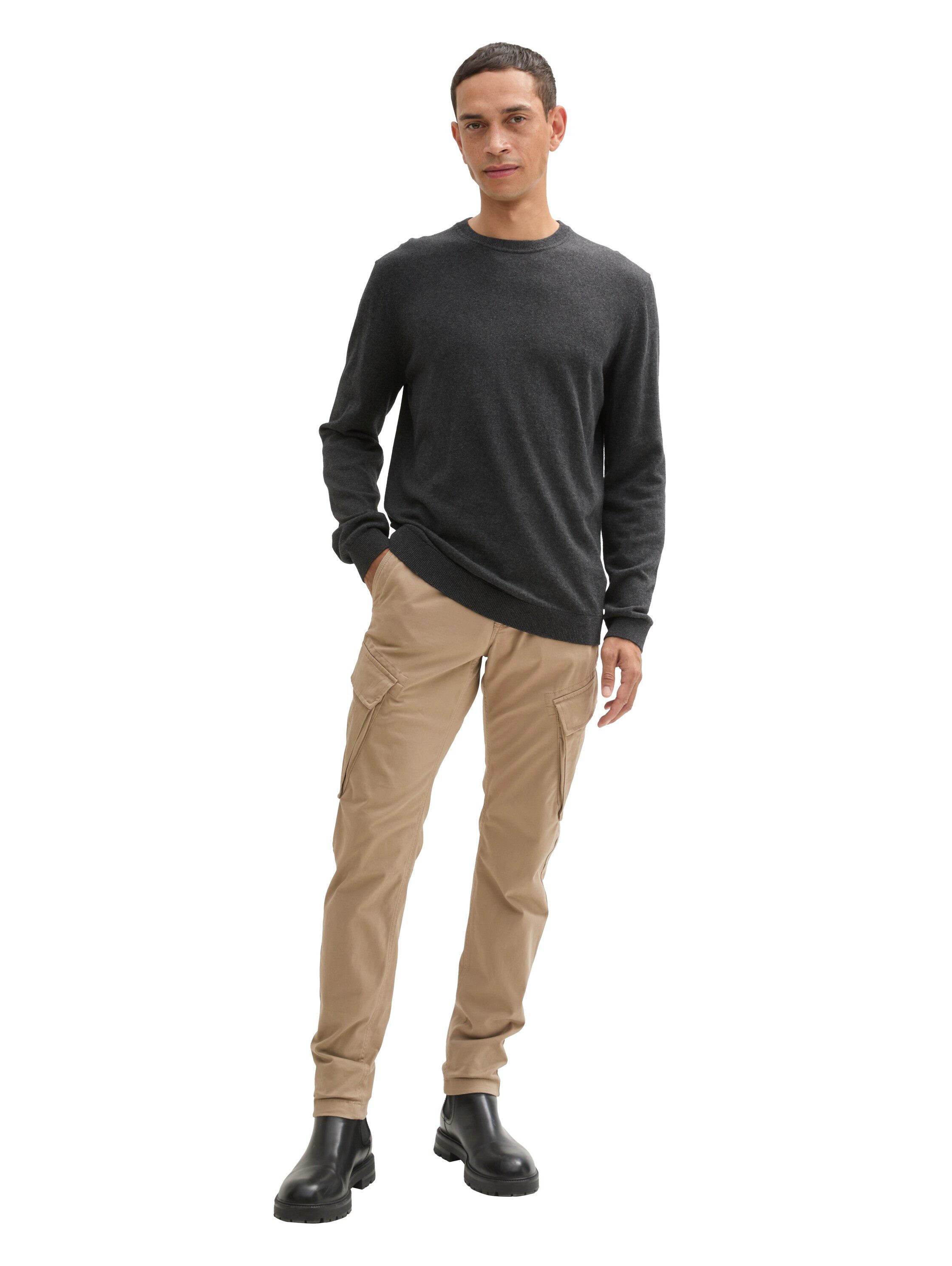 Tom Tailor Cargobroek met schuine zijzakken