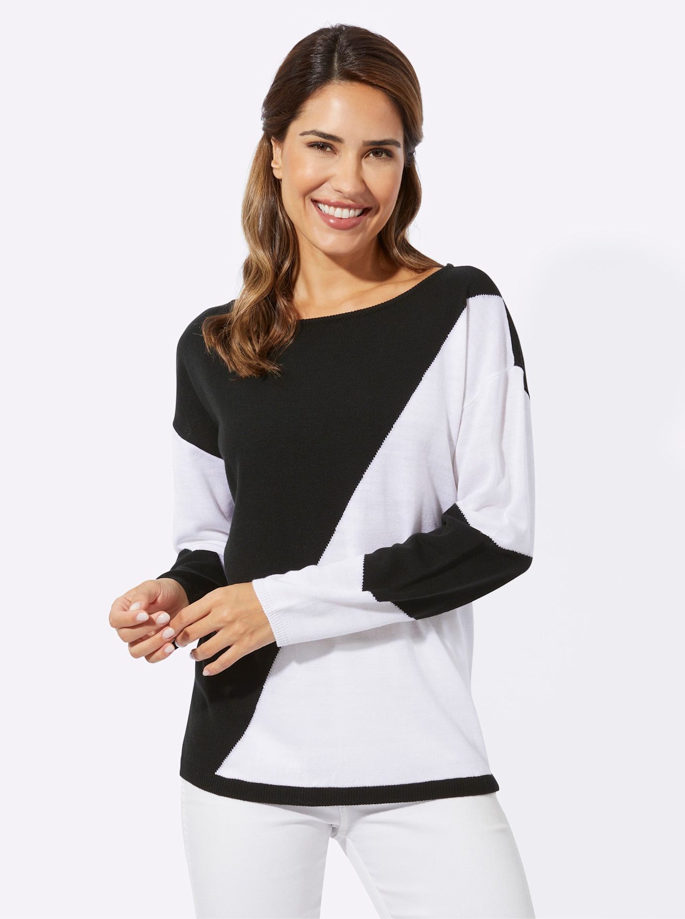 Classic Basics Gebreide Trui met ronde hals