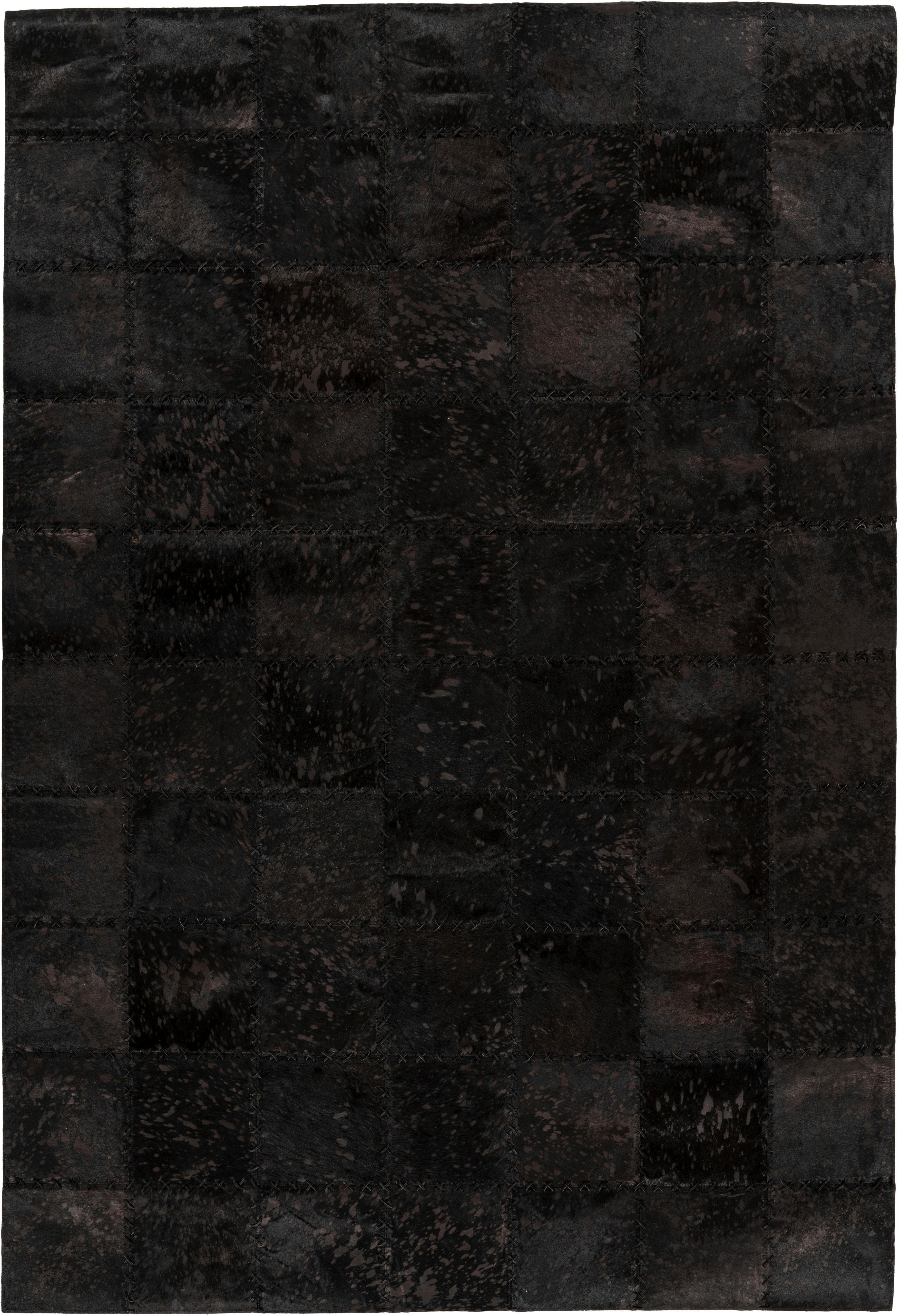 calo-deluxe Vachtvloerkleed Rankel 205 leren tapijt kleurige patchwork unieke stukken, echt rundsleder, woonkamer dieren vloerkleden maat 120 cm x