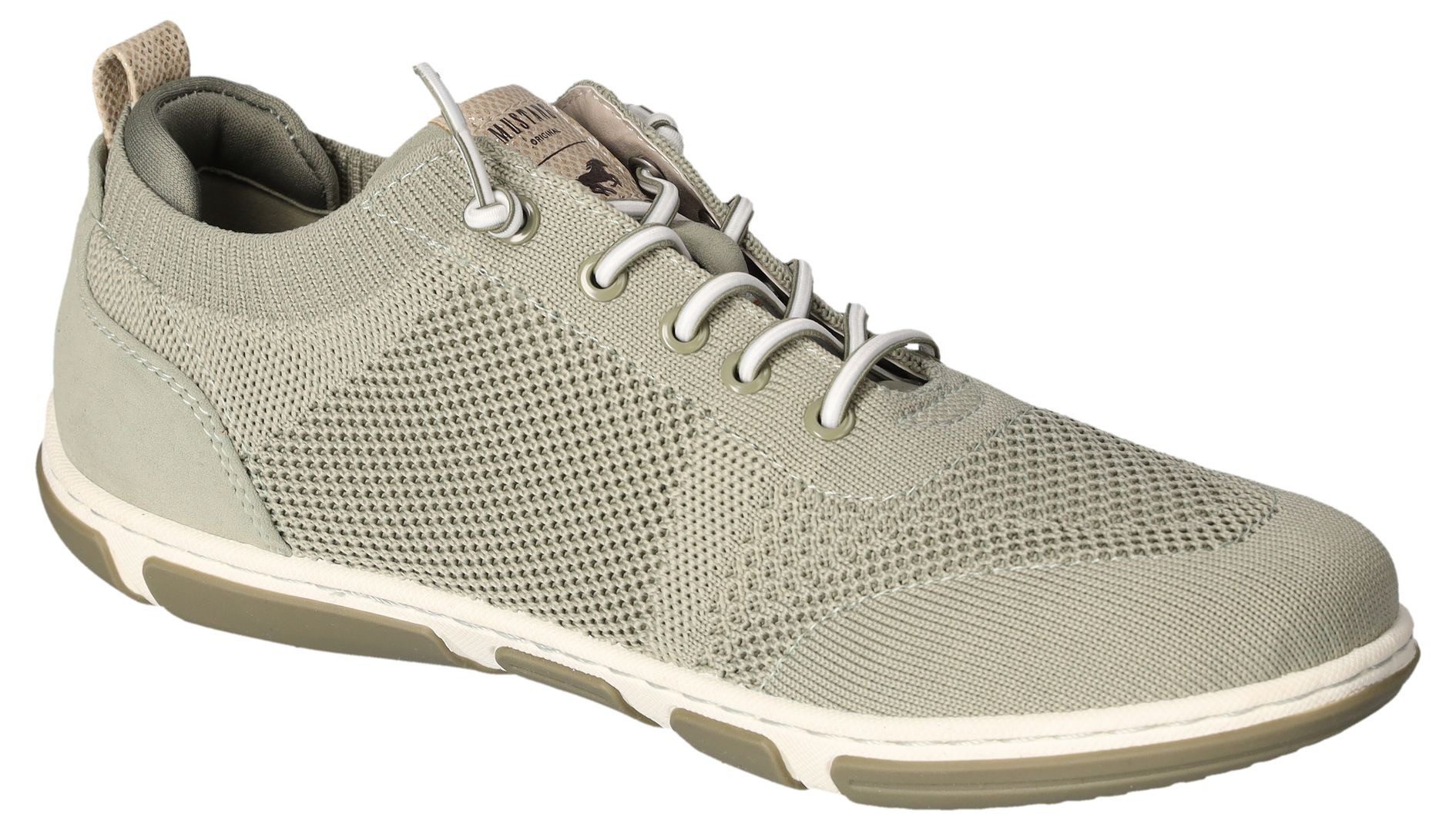 Mustang Shoes Slip-on sneakers , vrijetijdsschoen, lage schoen, instapschoen, met elastische veters