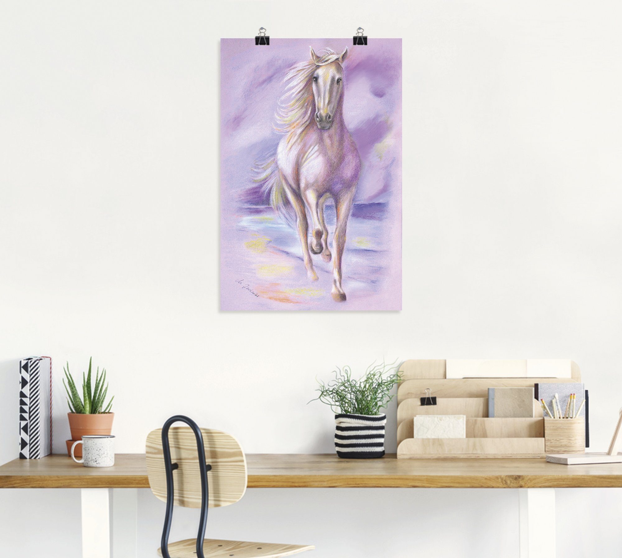 Artland Artprint Droompaard als artprint op linnen, poster in verschillende formaten maten