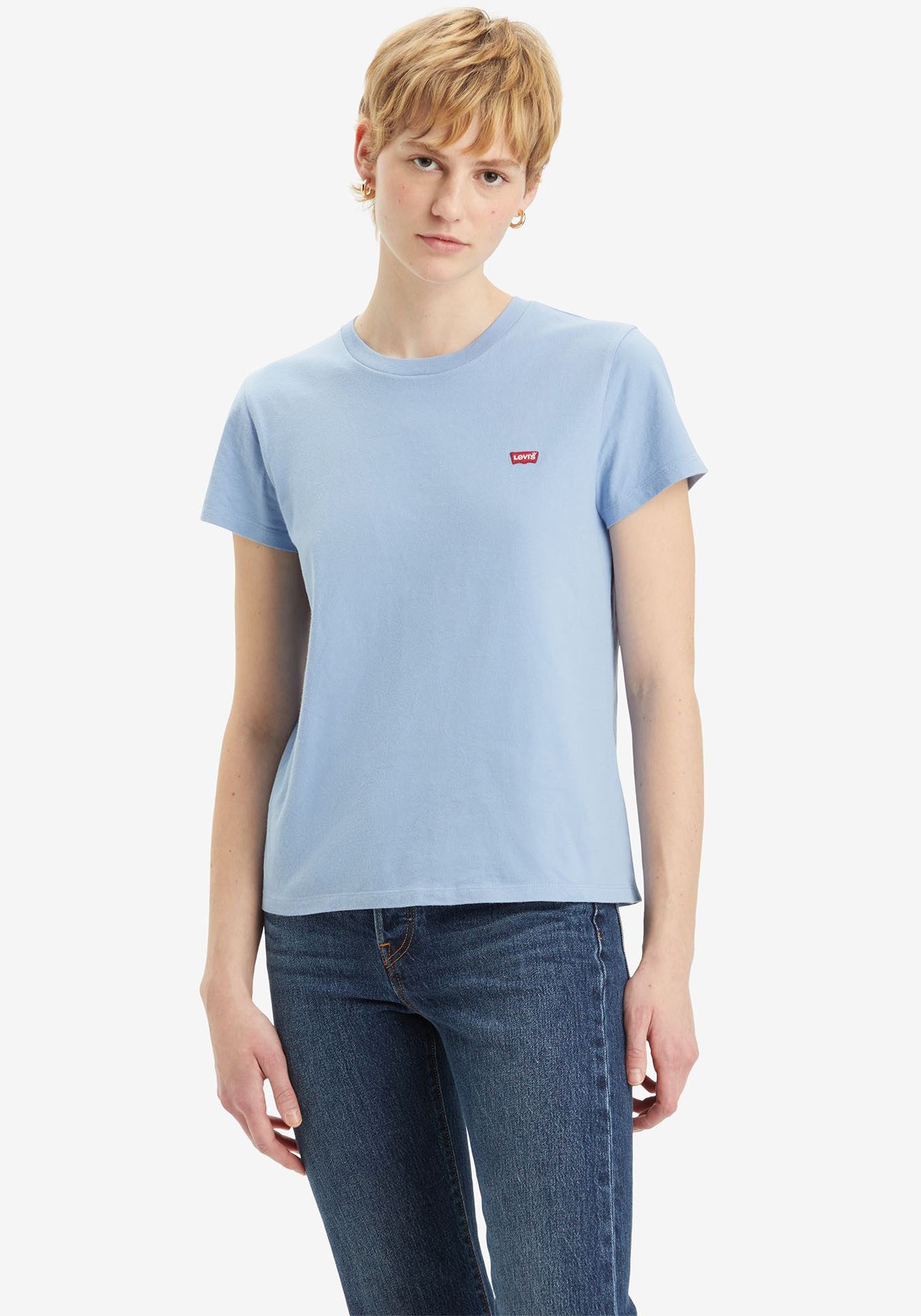 Levi's T-shirt TEE Minilogo met klein logoborduursel