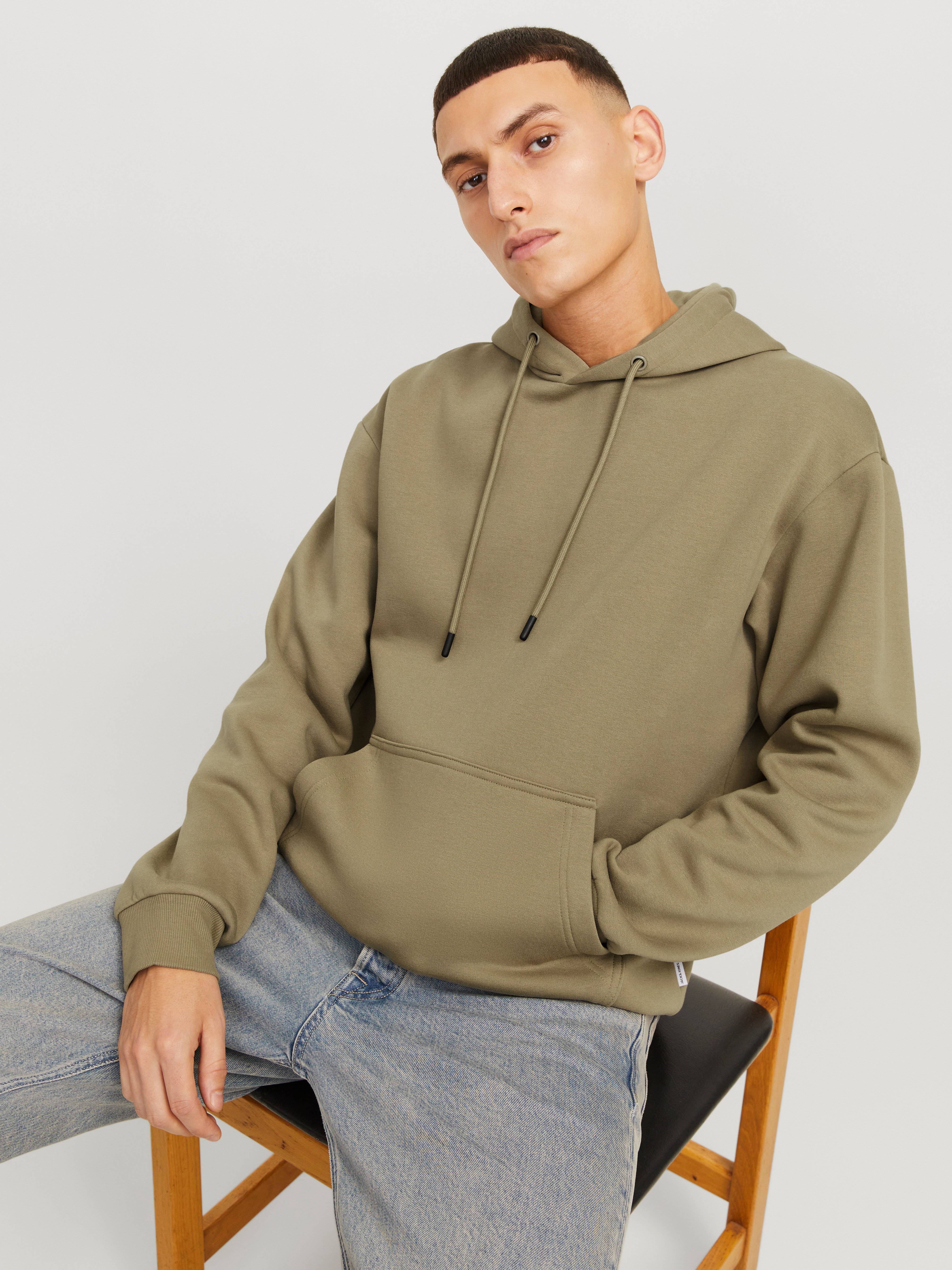 Jack & Jones Hoodie JJEBRADLEY SWEAT HOOD NOOS