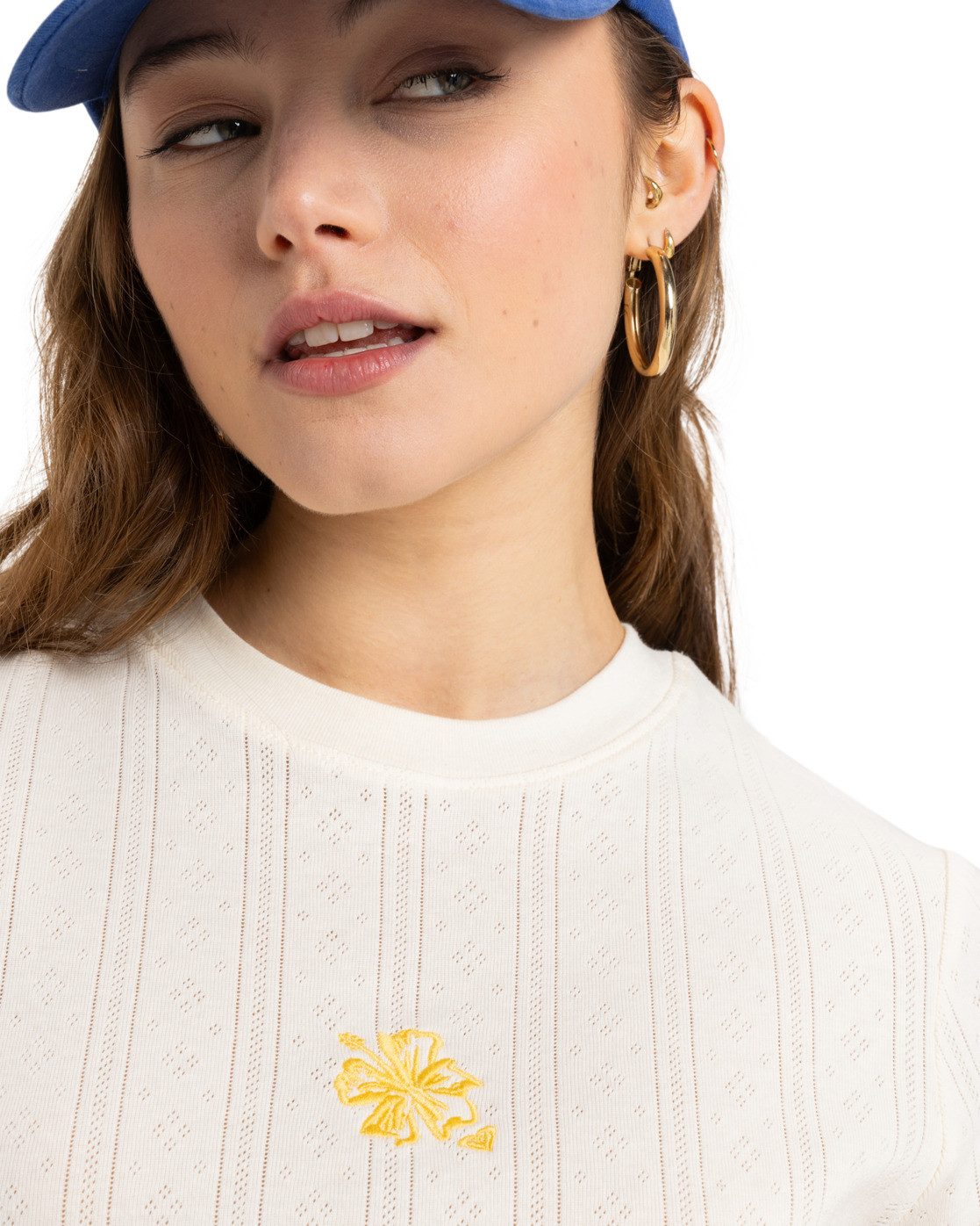 Roxy Shirttop Pointelle