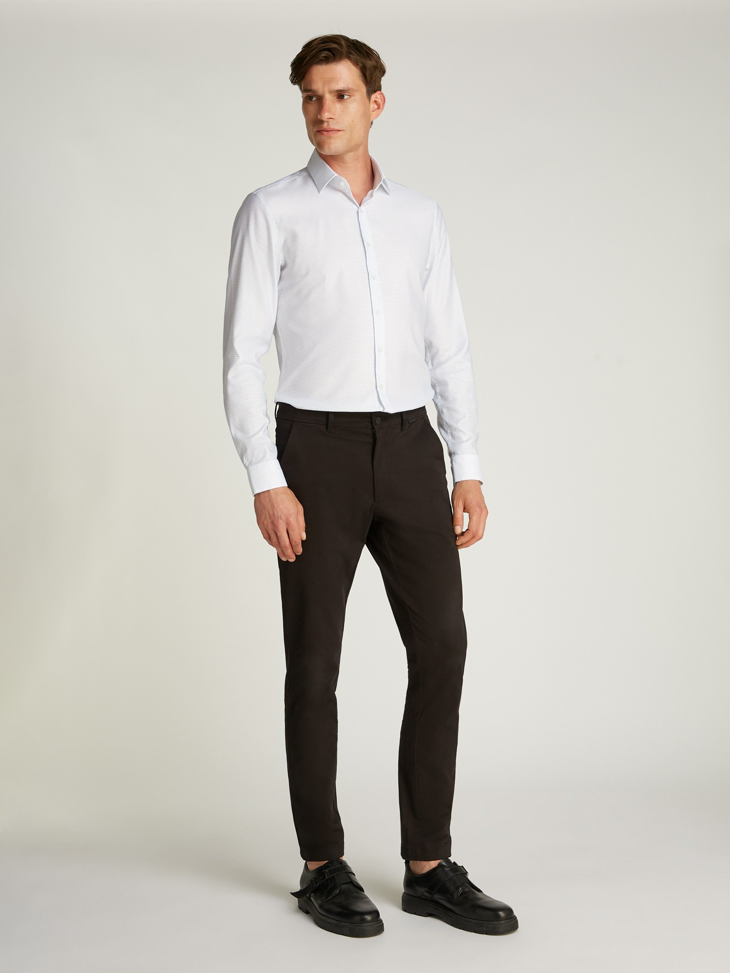 Calvin Klein Chino SATEEN STRETCH SLIM CHINO