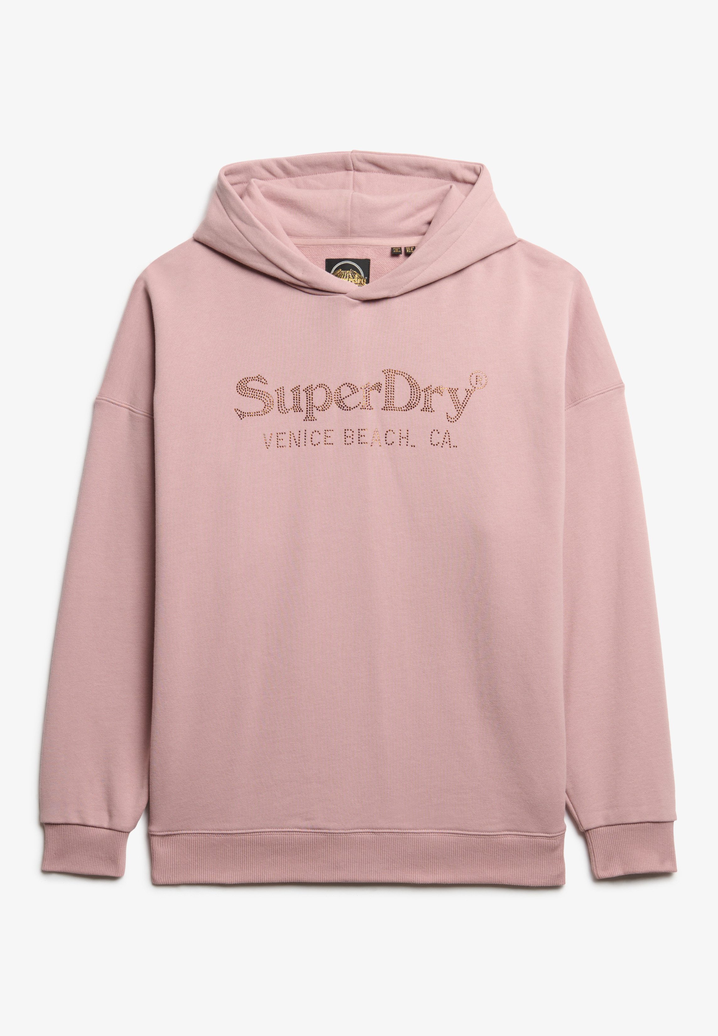 Superdry Hoodie VENUE METALLIC RELAXED HOOD