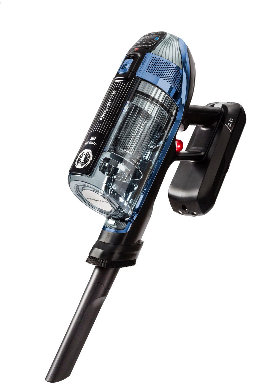 Rowenta Snoerloze hand- en steelstofzuiger X-Force Flex 14.60 Aqua, krachtig, duurzame accu, flexibele scharnier