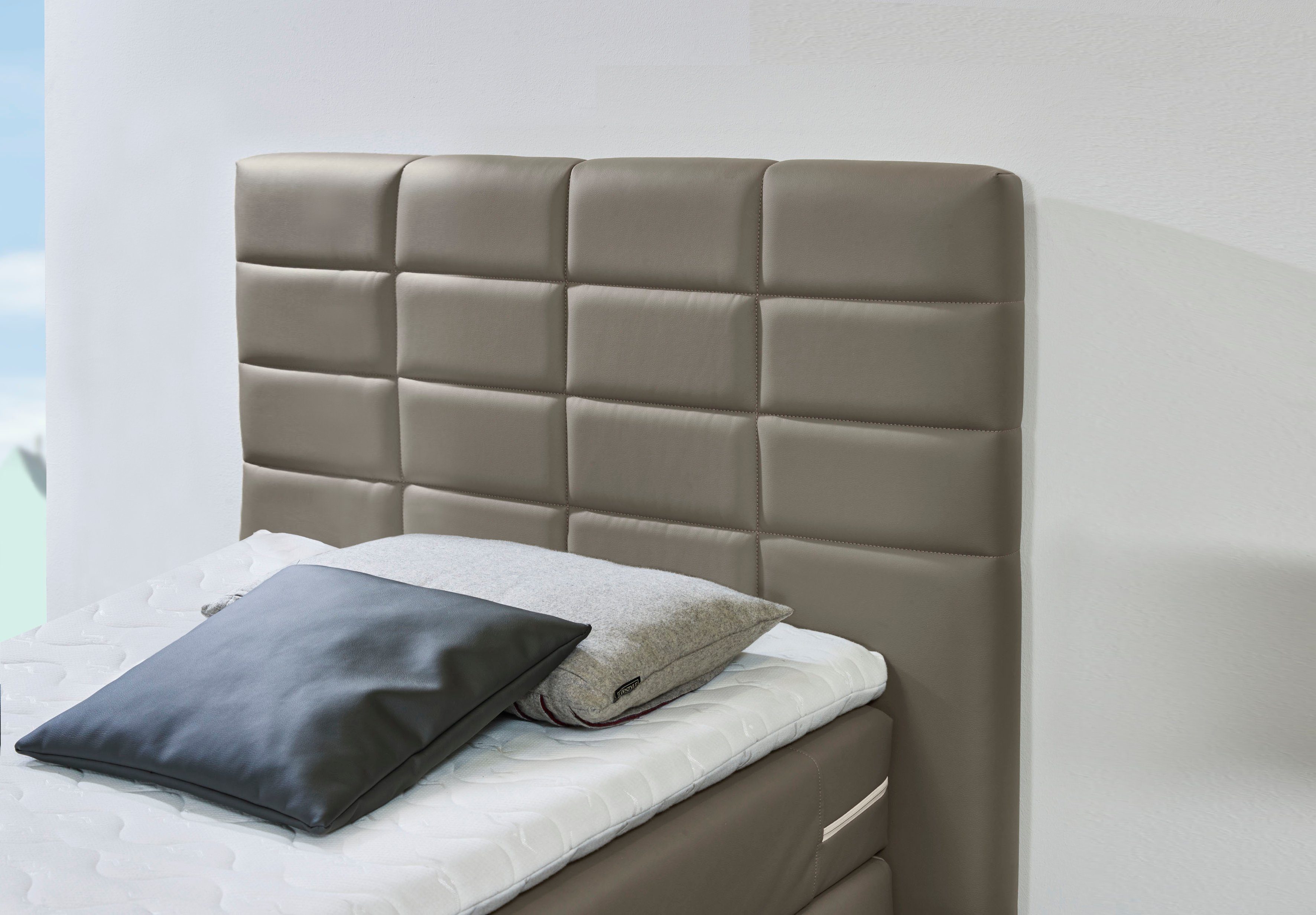 INOSIGN Boxspring Lethbridge incl. bedbox en matrastopper, twee matrastypes in h2