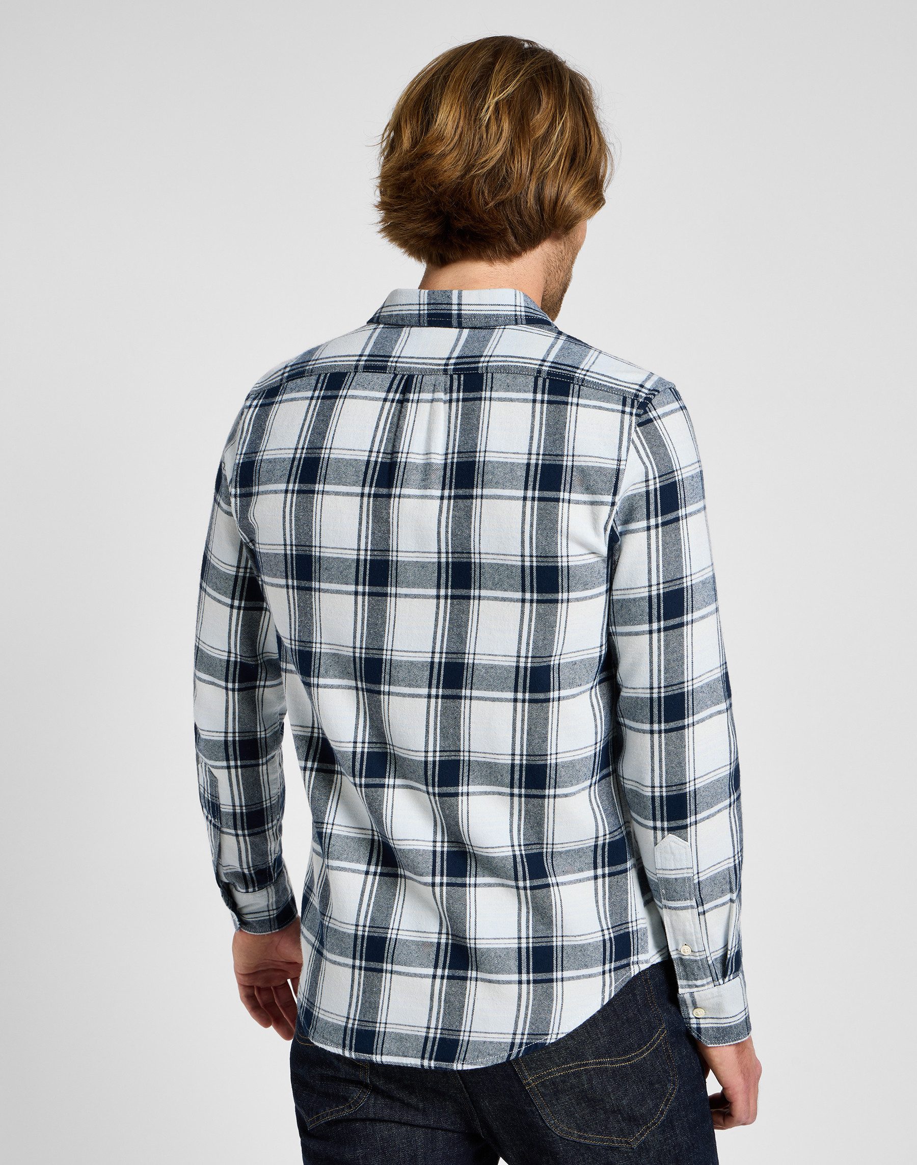 Lee® Overhemd met lange mouwen LEESURE SHIRT met geruit patroon