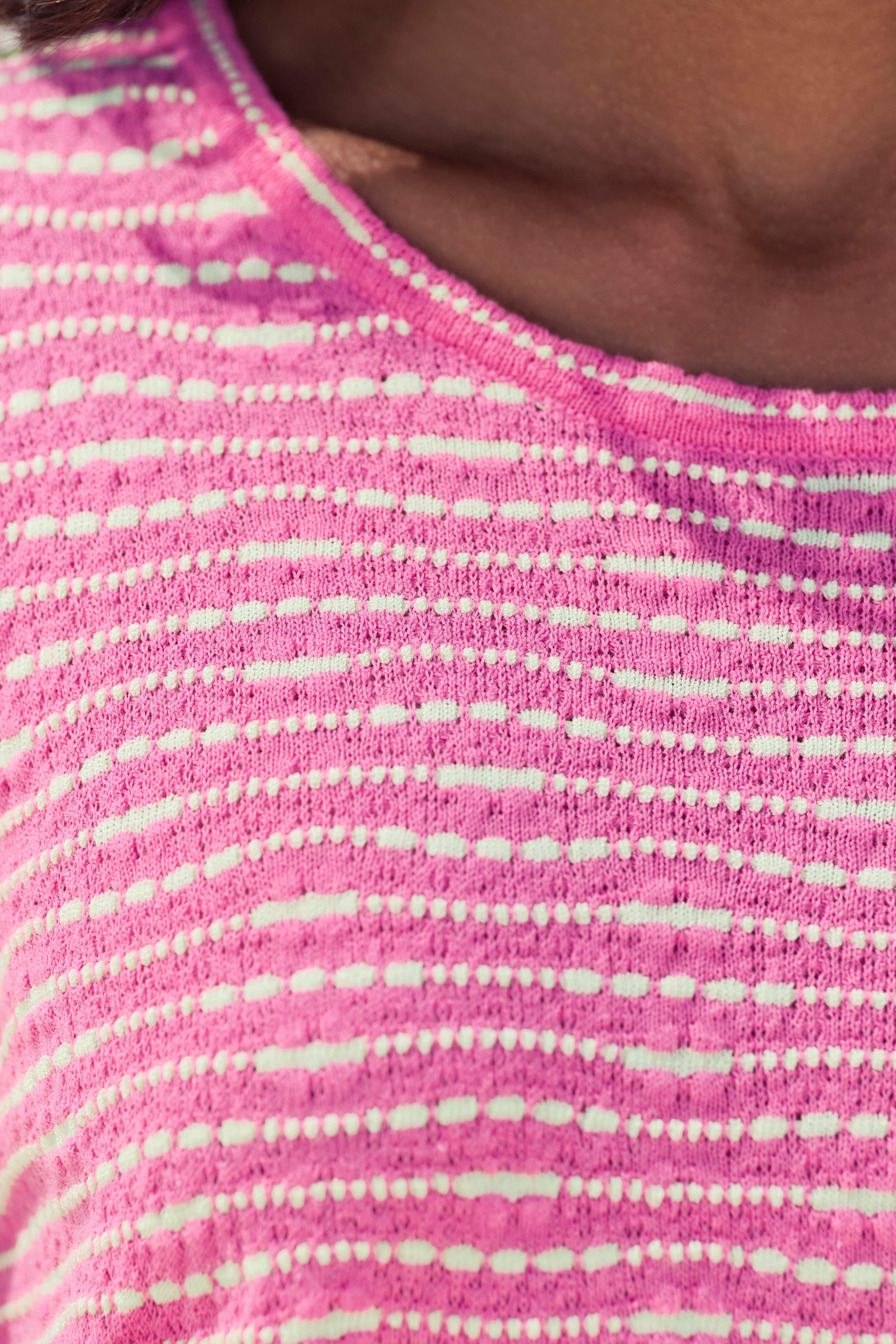 Vivance Shirt met ronde hals Met kapmouwtjes van lichte tricotkwaliteit