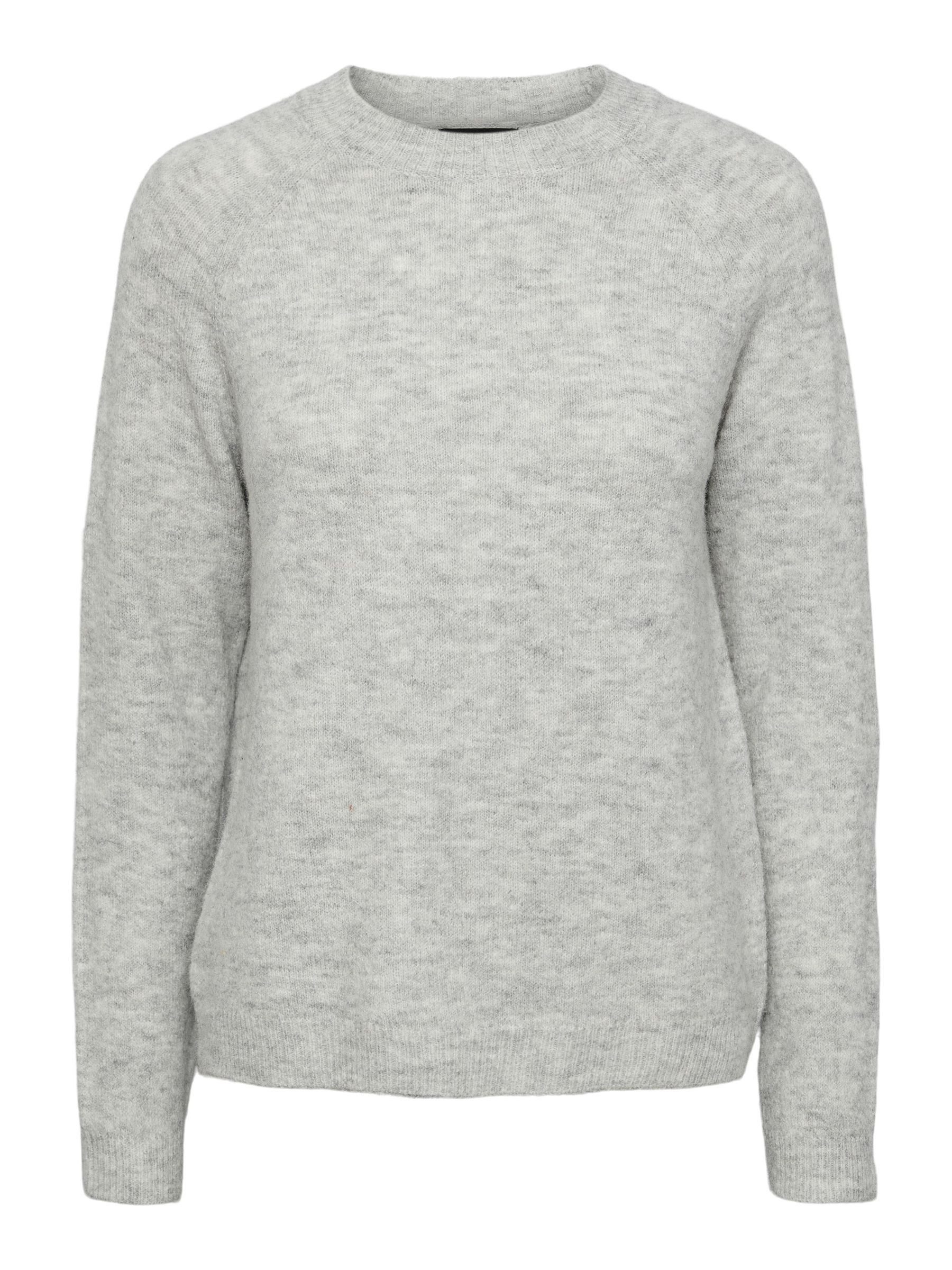 pieces Gebreide trui PCJULIANA LS O-NECK KNIT NOOS BC