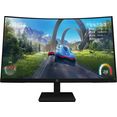 hp curved-gaming-monitor x32c, 80 cm - 31,5 ", full hd zwart
