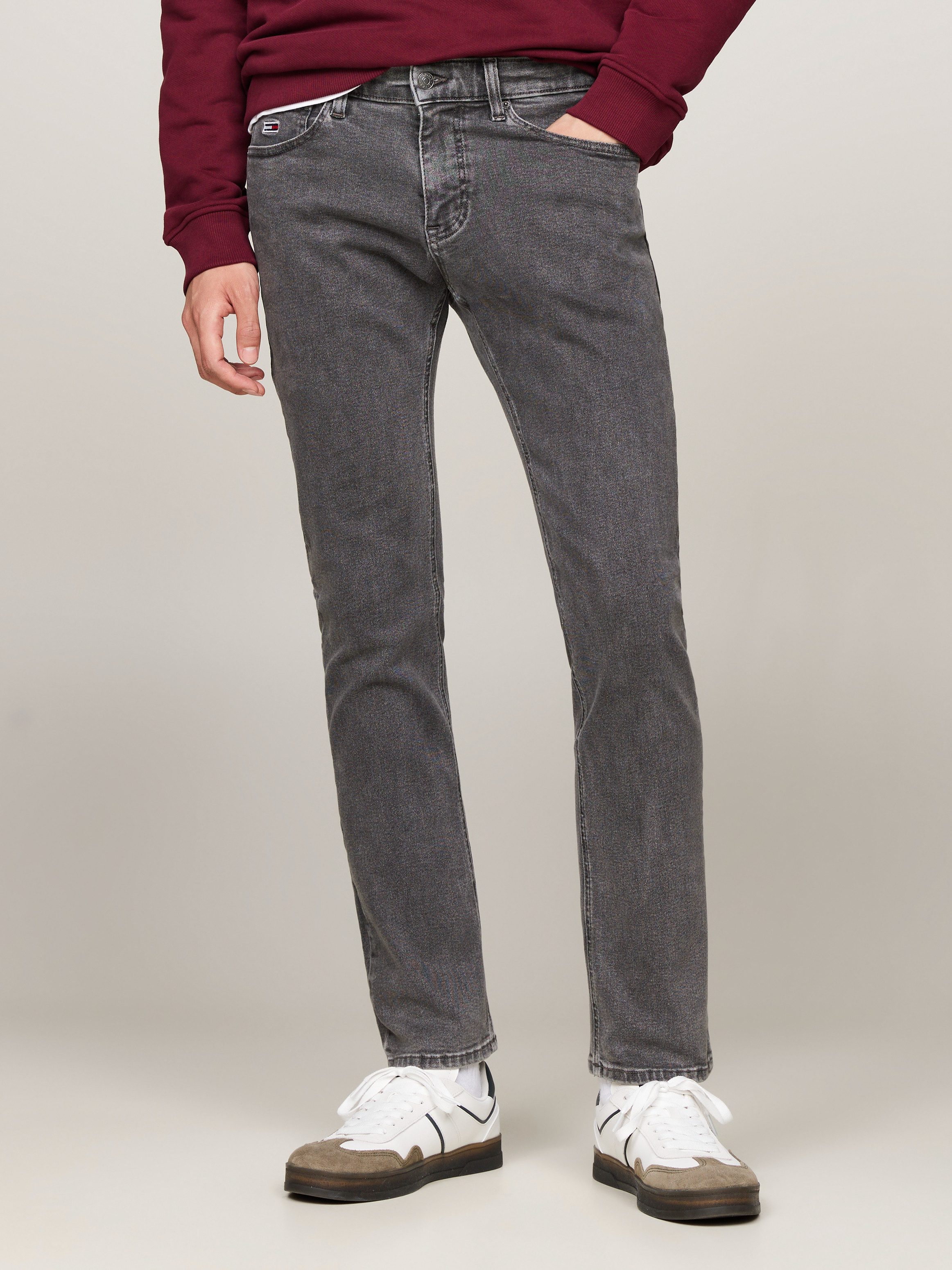 TOMMY JEANS Slim fit jeans SCANTON SLIM BRANDED DH4273 heren slim fit jeans maat 36 blauw