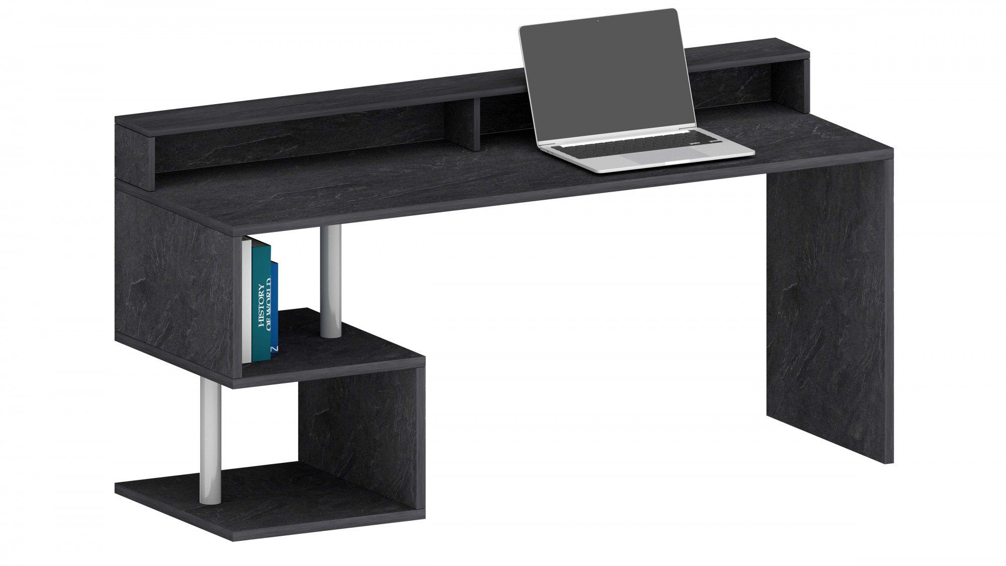 INOSIGN Bureau Essence, modern ontwerp in verschillende breedtes, met en zonder monitorsteun, gemaakt in italië