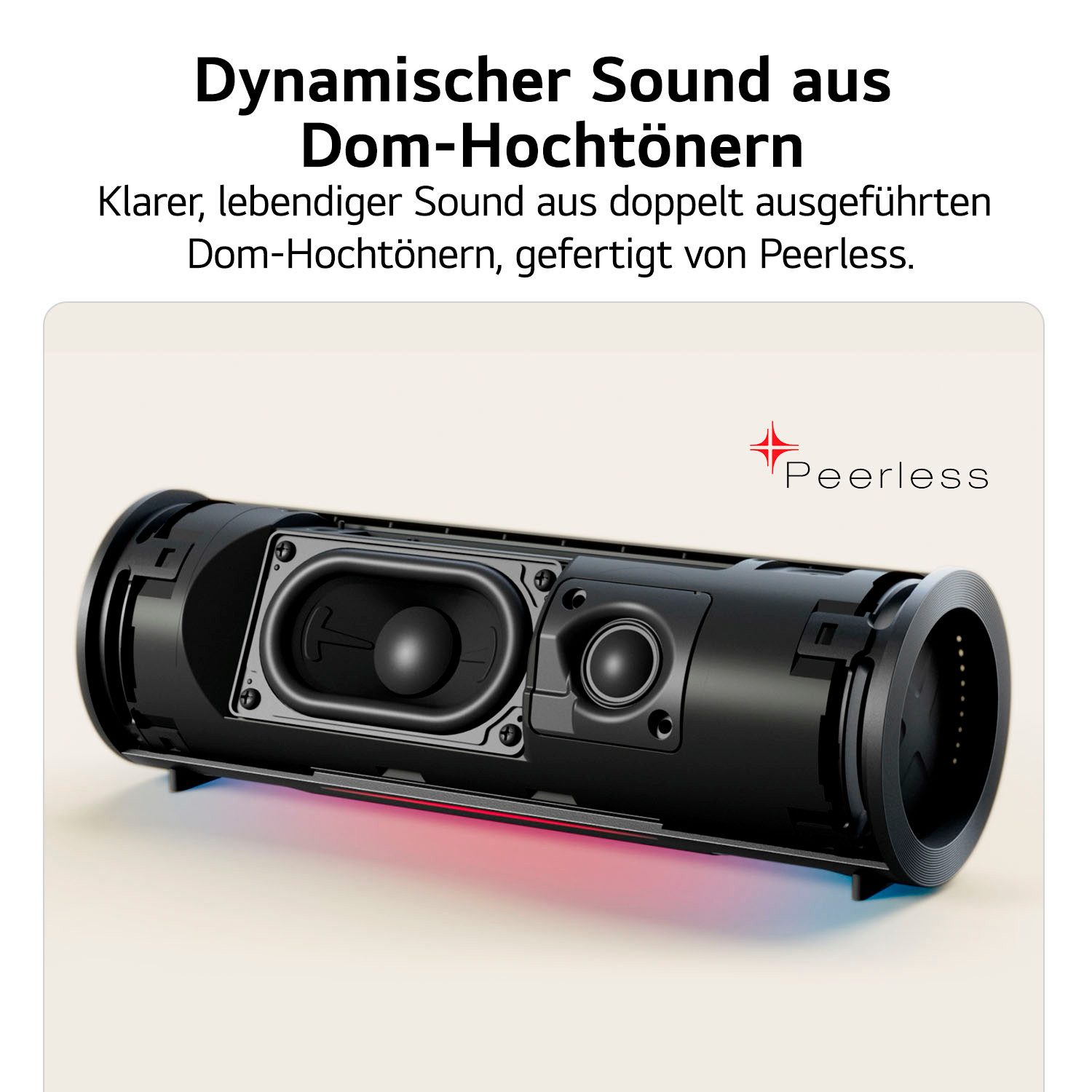 LG Bluetoothluidspreker Xboom GRAB