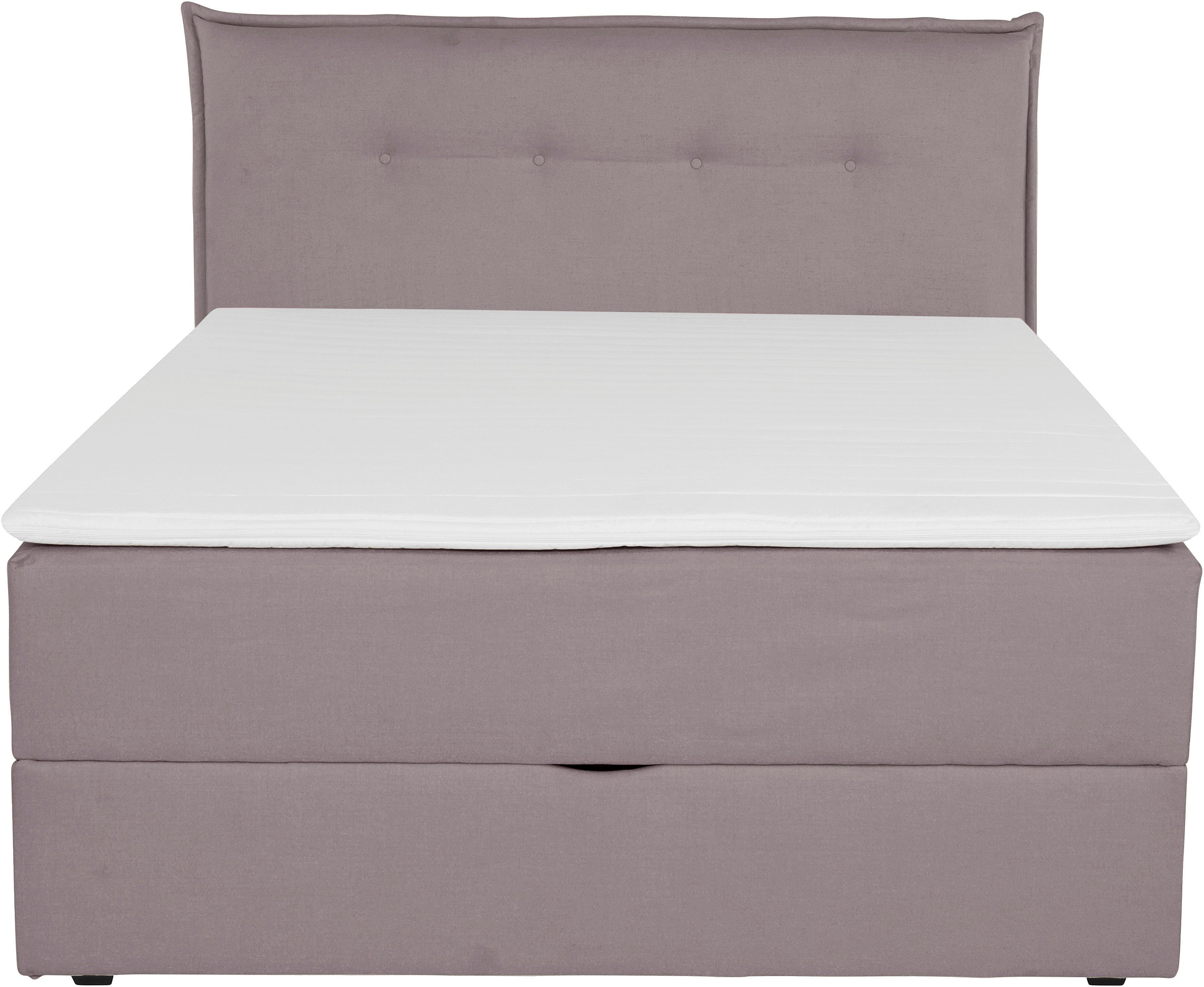andas Boxspring Lichtgewicht inclusief bedkist & topmatras, in 4 breedten en 2 hardheden