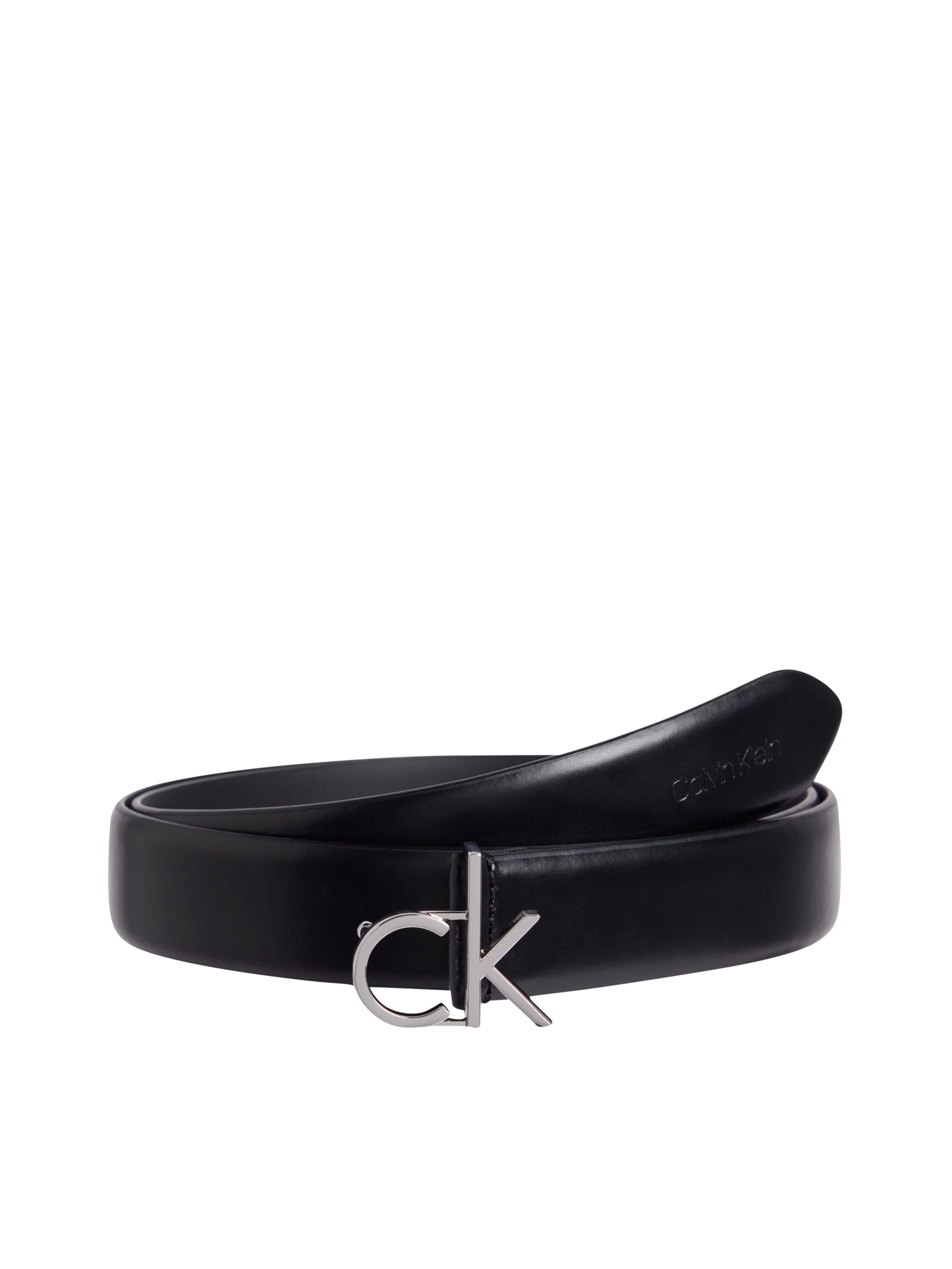 Calvin Klein Leren riem CK BUCKLE BELT 30MM