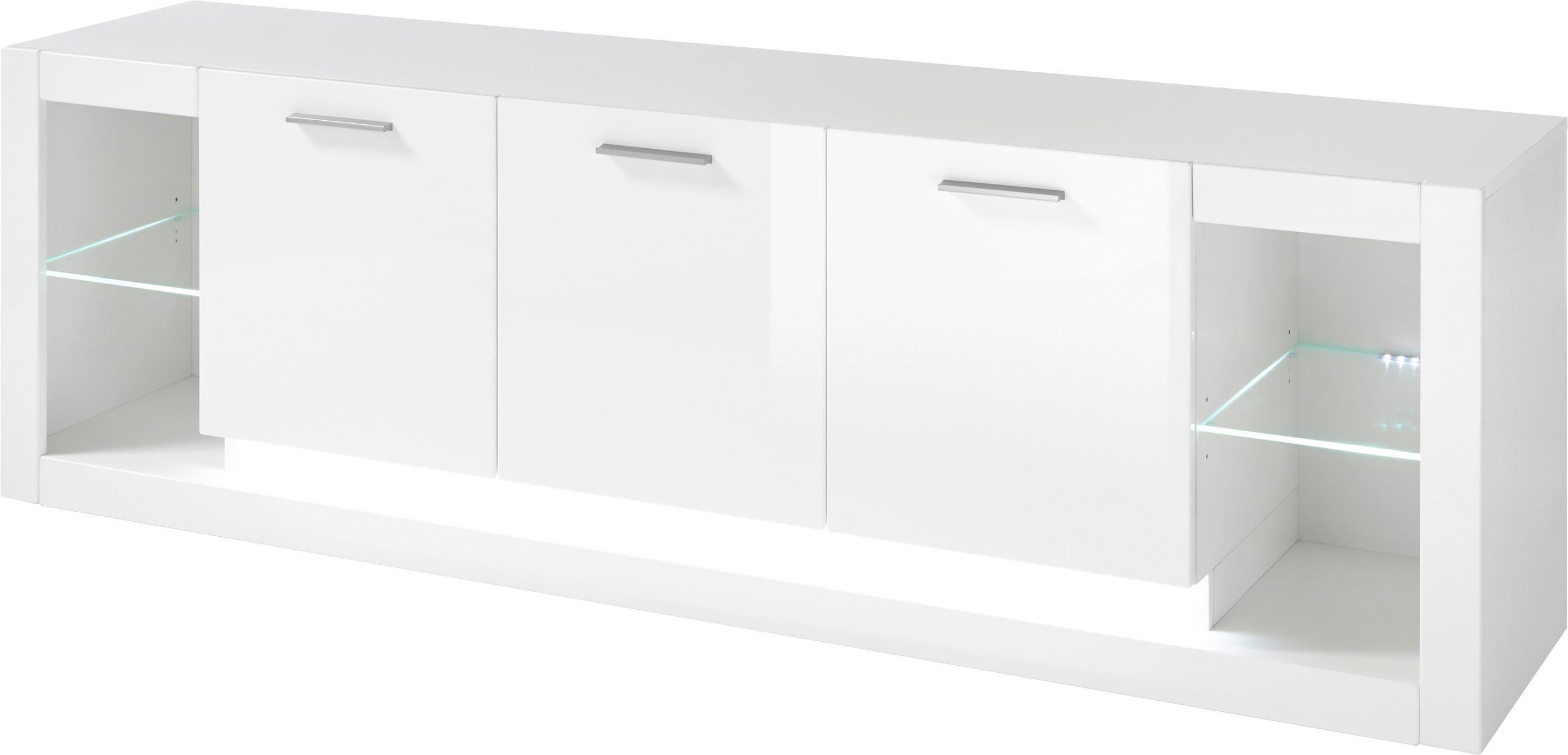 Places of Style Tv-meubel MERAN Breedte ca. 198 cm