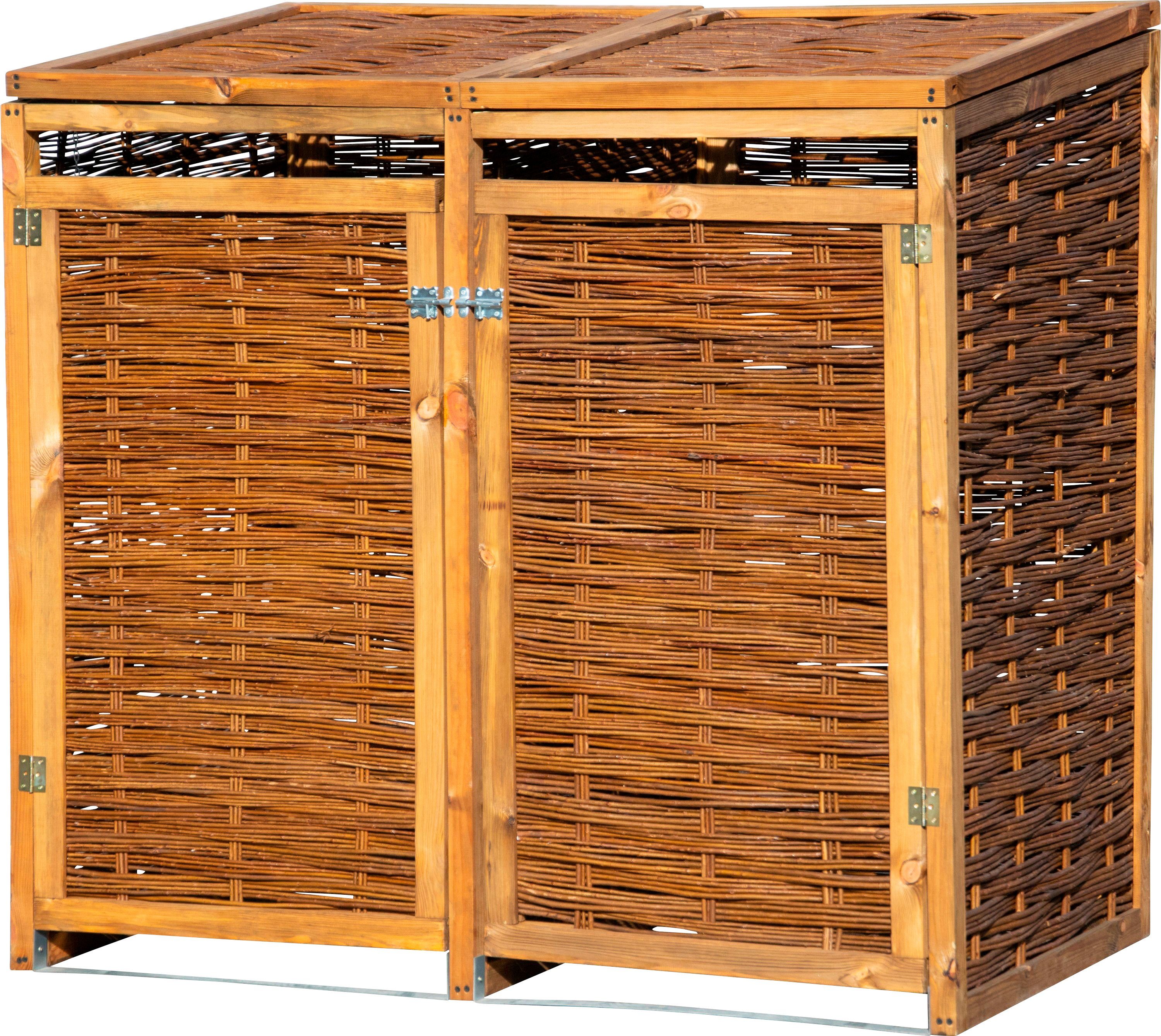 dobar Container ombouw 2x 240 l, bxdxh: 137x83x132 cm