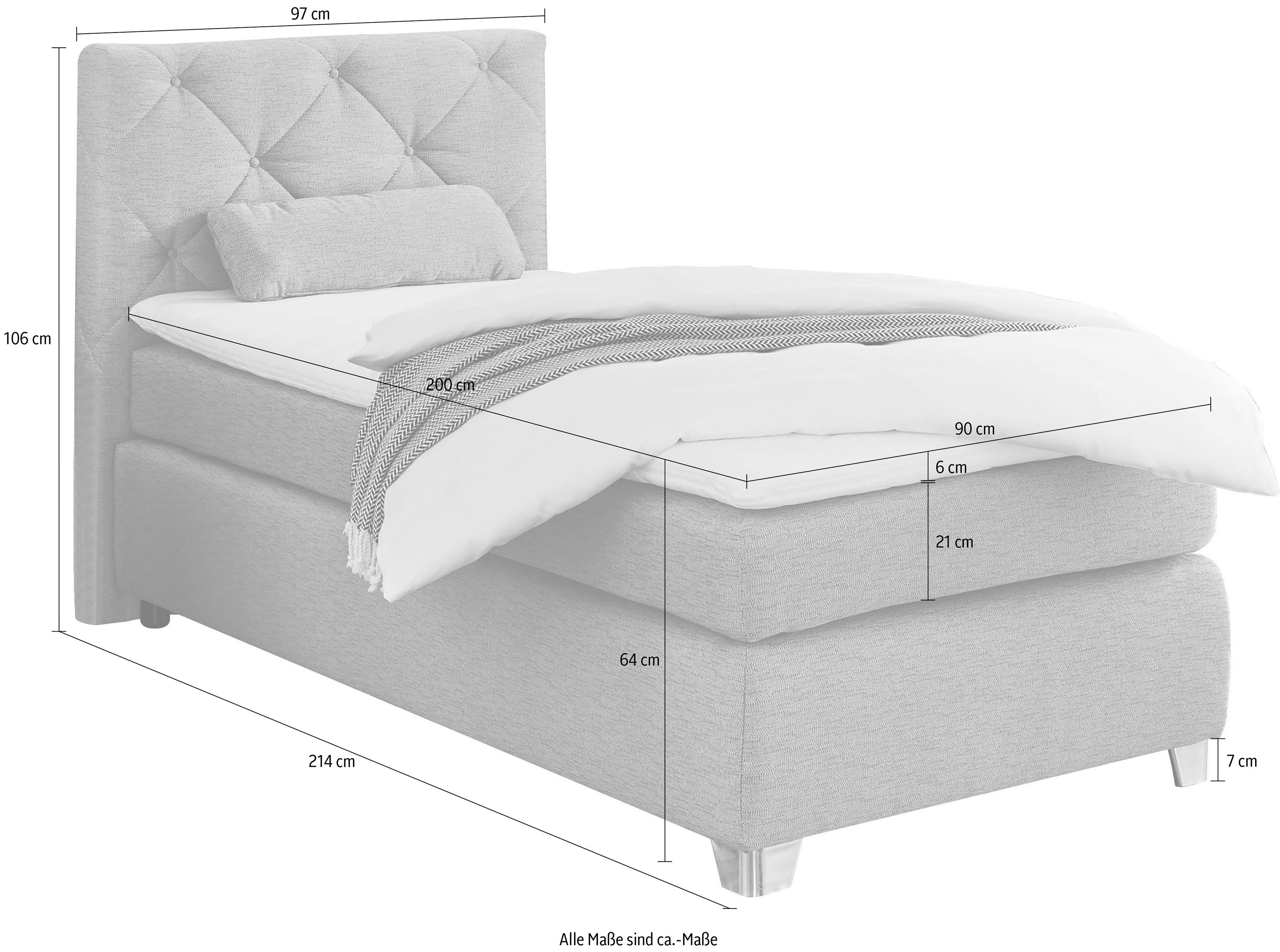 Jockenhöfer Gruppe Boxspring Finja