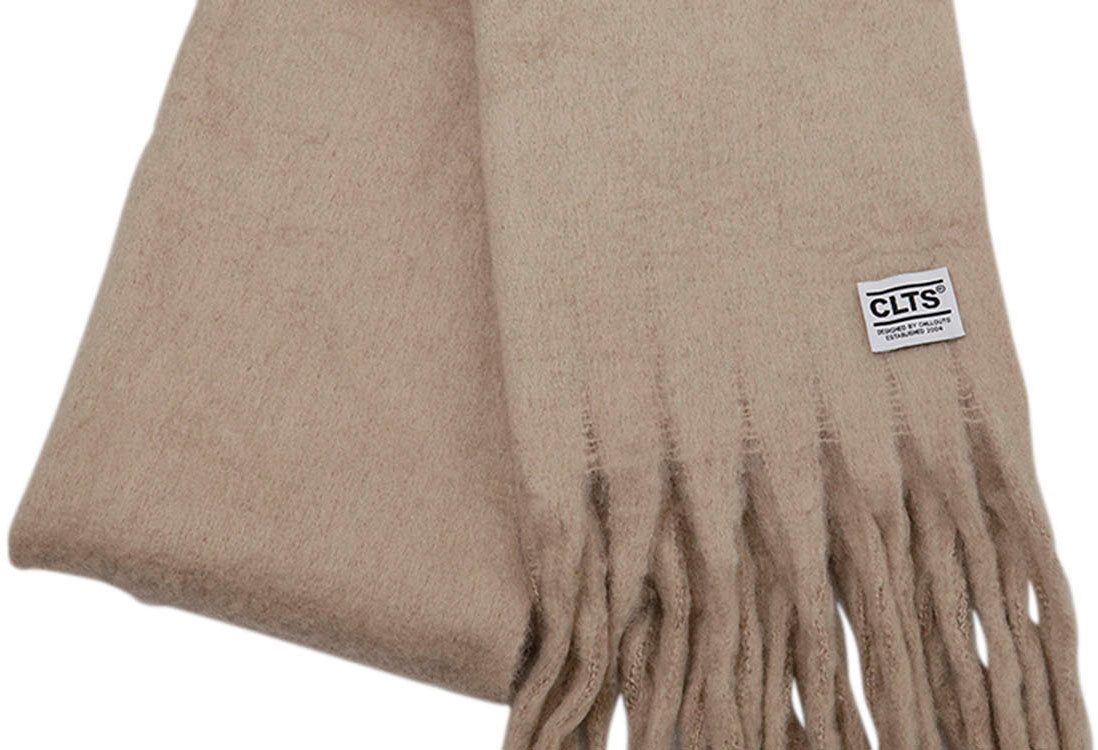 chillouts XXL-sjaal Govinda Scarf met elegante franjes