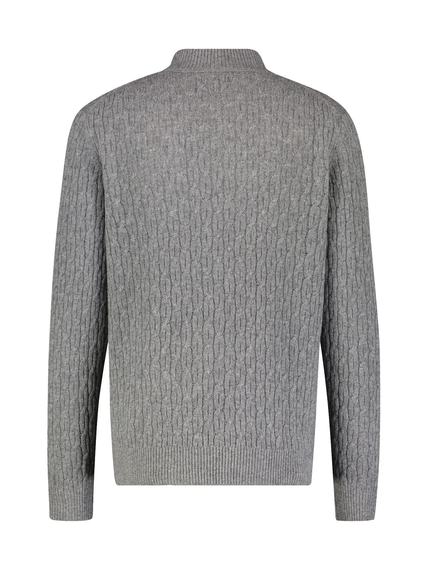 Lerros Gebreide trui LERROS kabelgebreide pullover met turtleneck