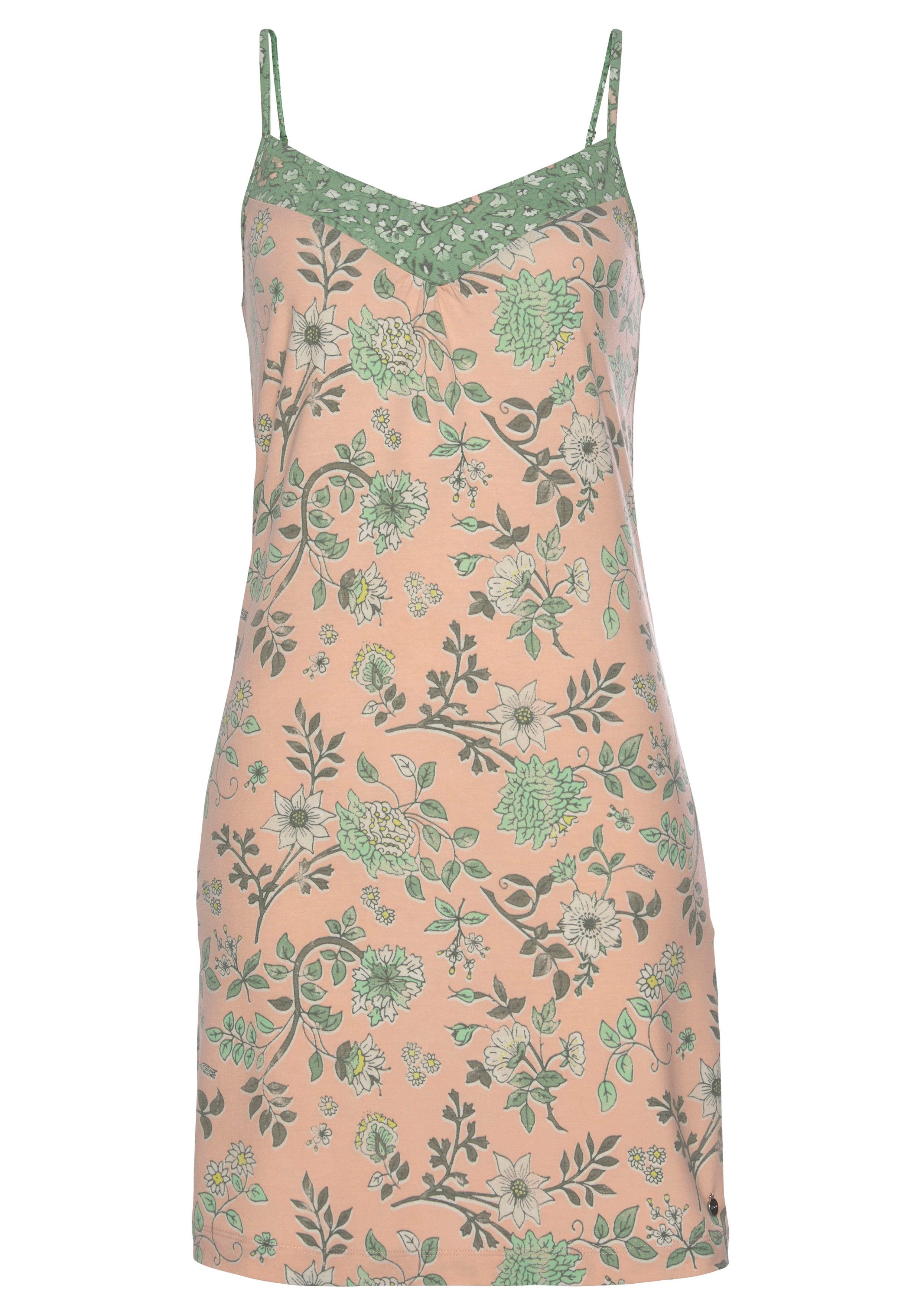 Lascana Negligé in bloemen print all-over