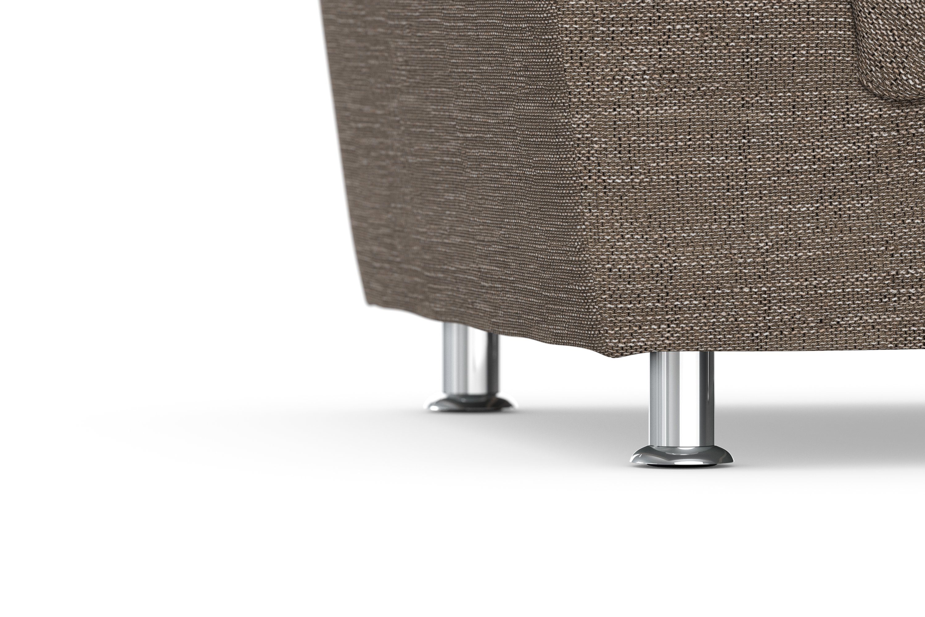DOMO collection Fauteuil Franzi, tijdloos & elegant, moderne zittingstikking